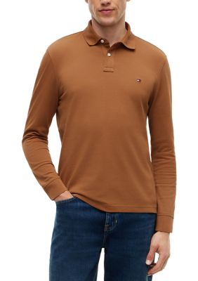 Tommy Hilfiger Men's 1985 Long Sleeve Regular Polo Shirt, 2XL