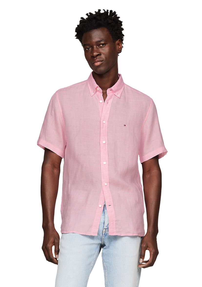 Premium Linen Short Sleeve Shirt 