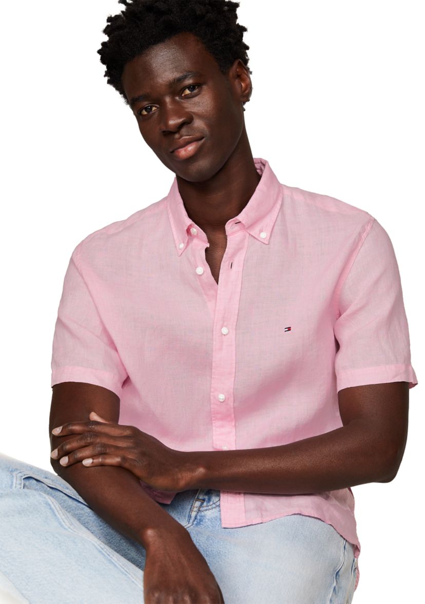 Premium Linen Short Sleeve Shirt 