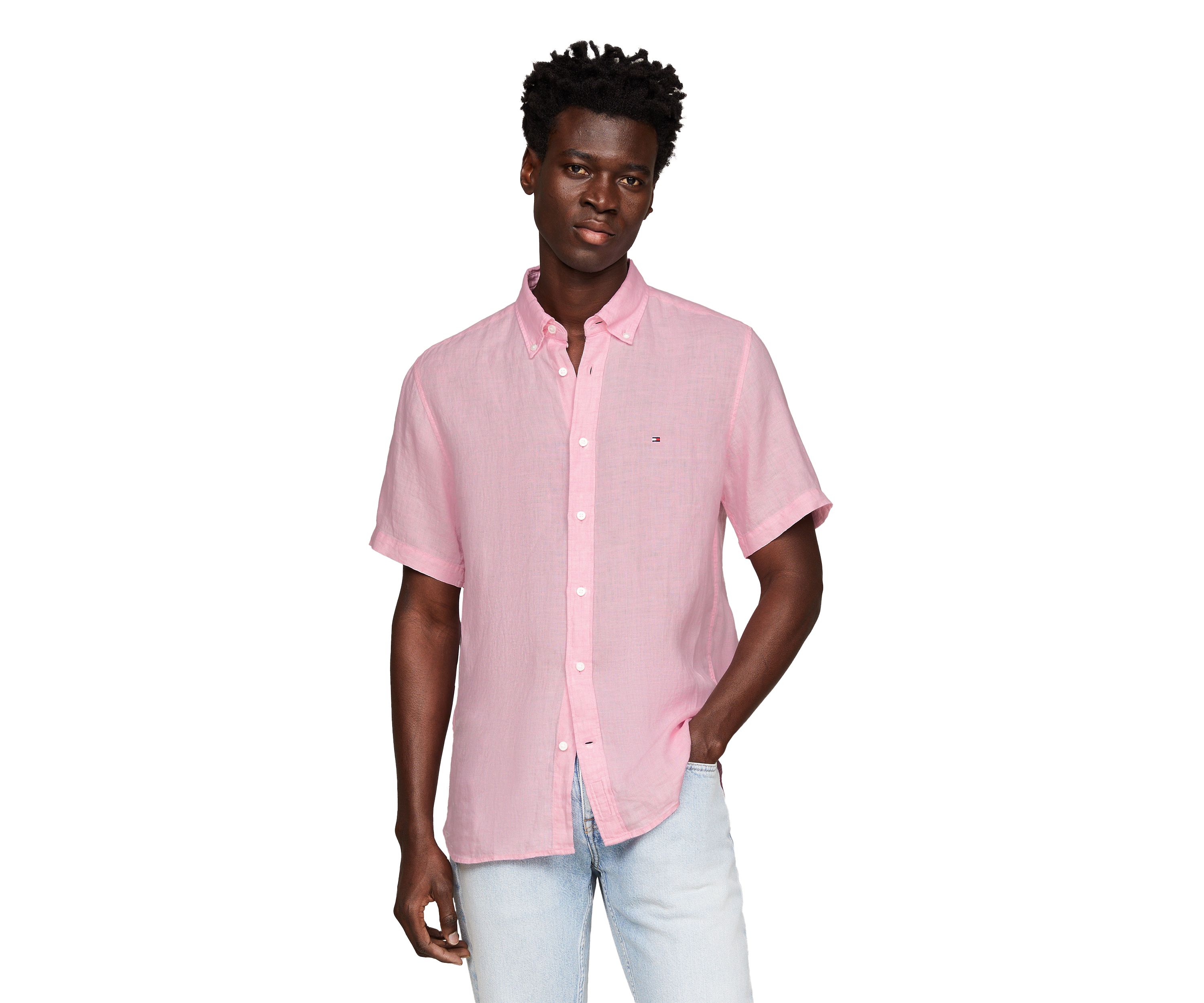 Premium Linen Short Sleeve Shirt 