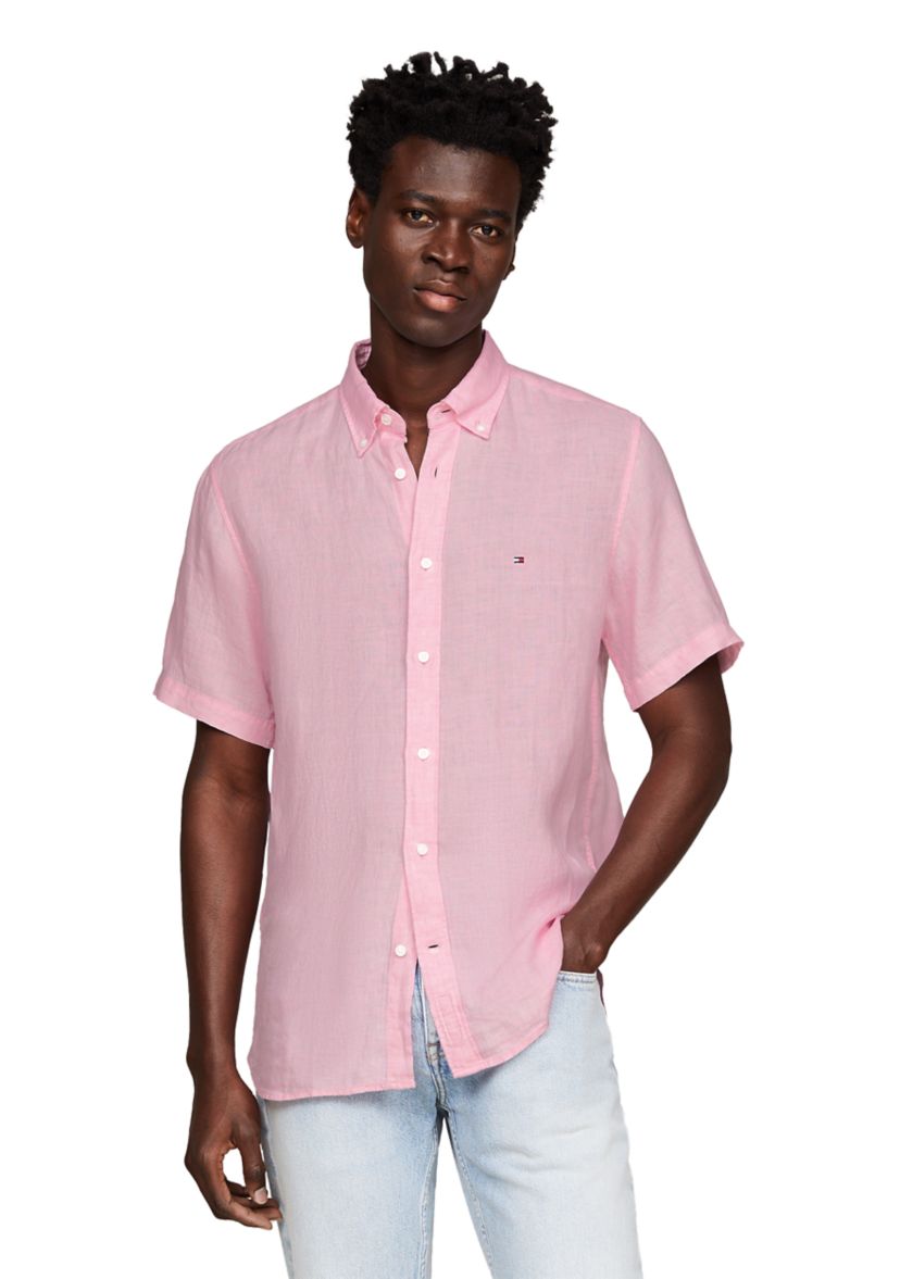 Premium Linen Short Sleeve Shirt 