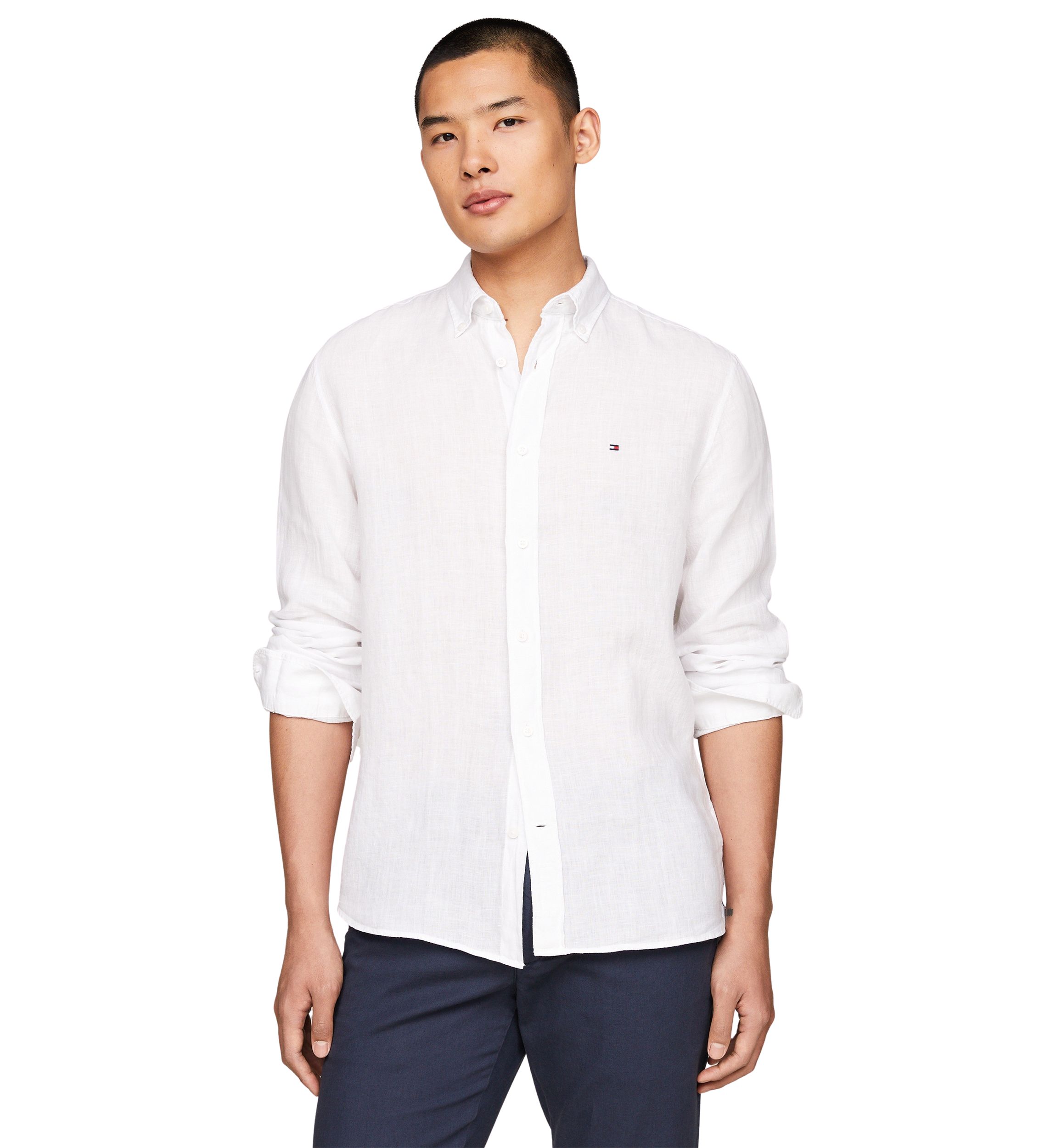 Pigment Dyed Linen Shirt