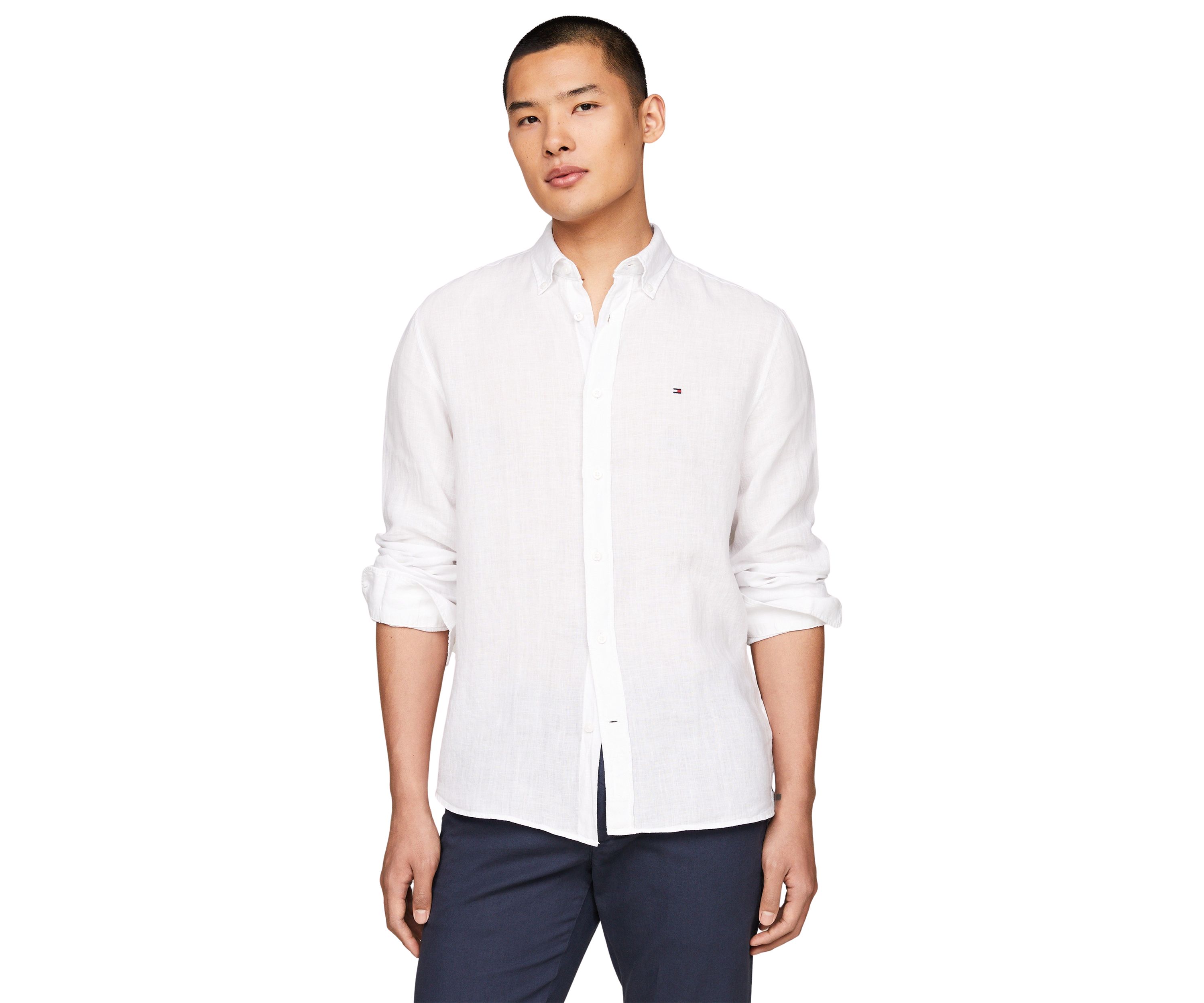 Pigment Dyed Linen Shirt