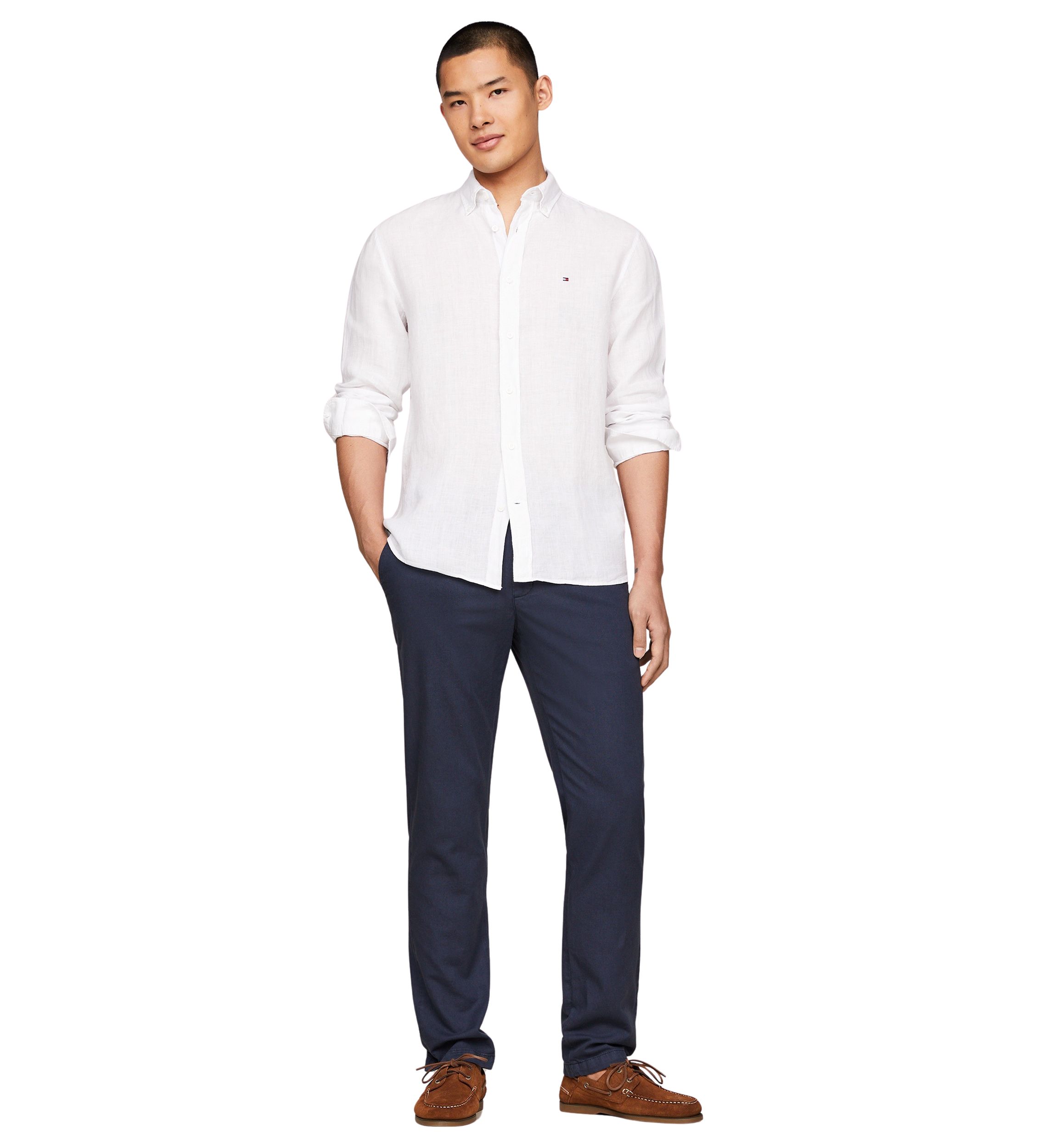 Pigment Dyed Linen Shirt