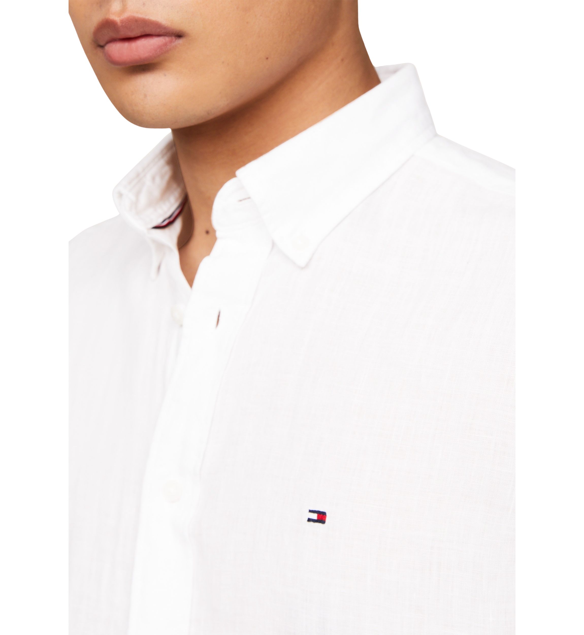 Regular Fit Pigment Dyed Linen Shirt