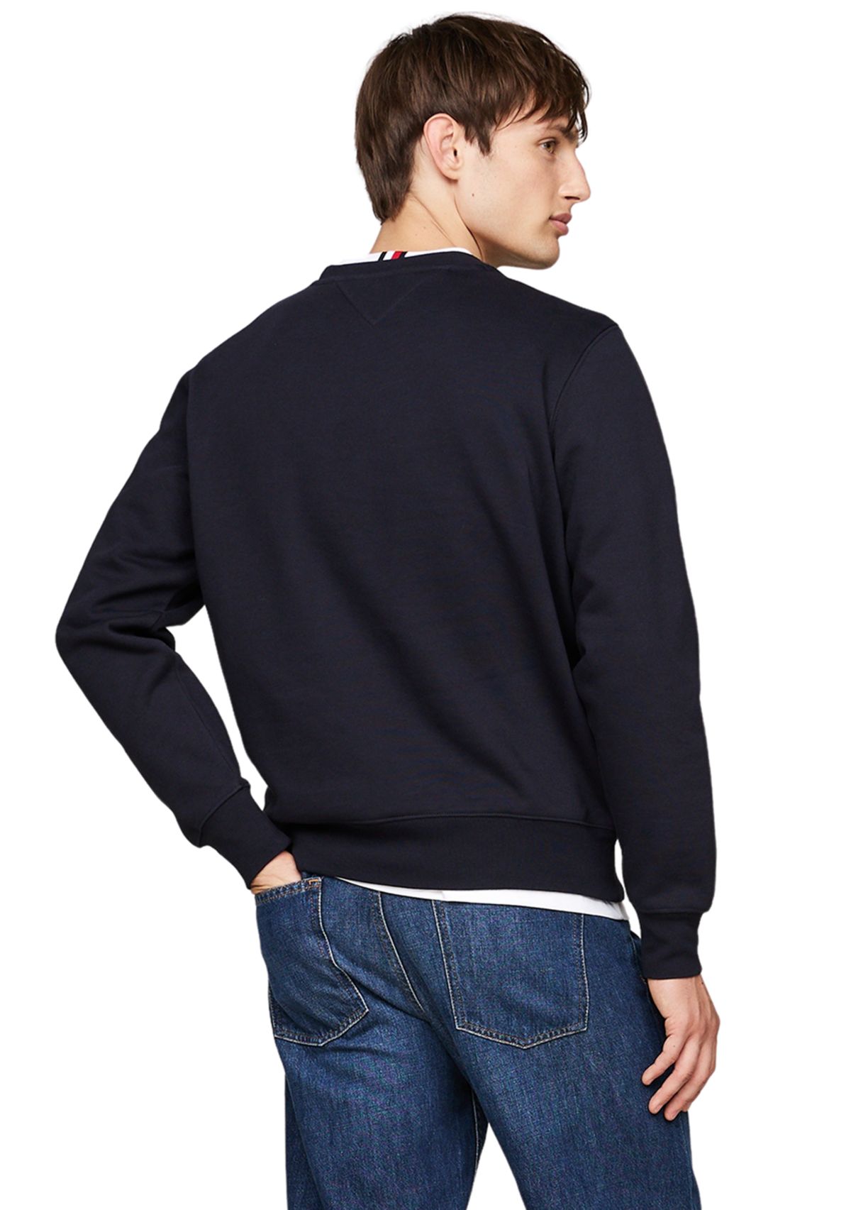 Flag Logo Embroidered Pullover