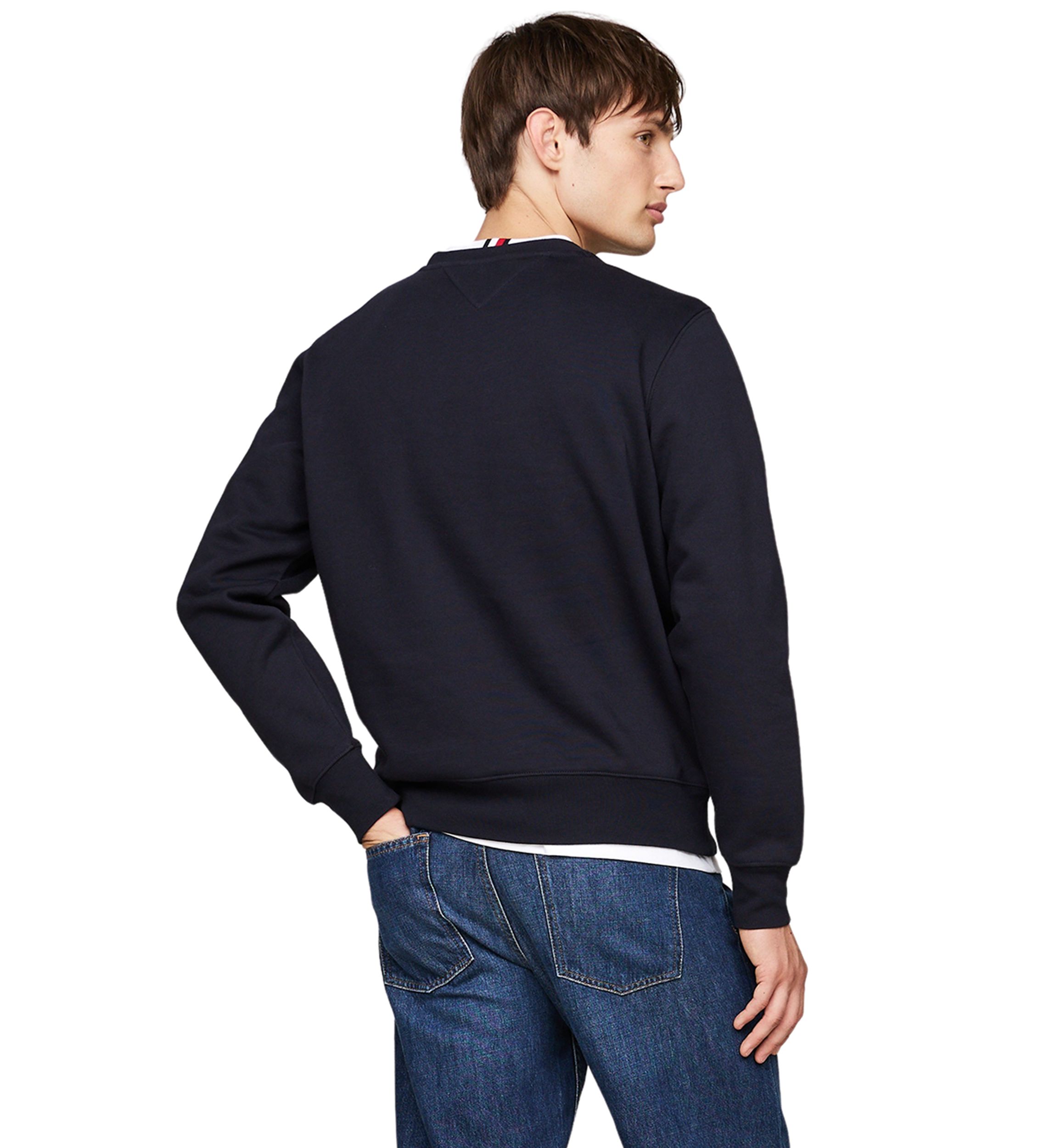 Flag Logo Embroidered Pullover