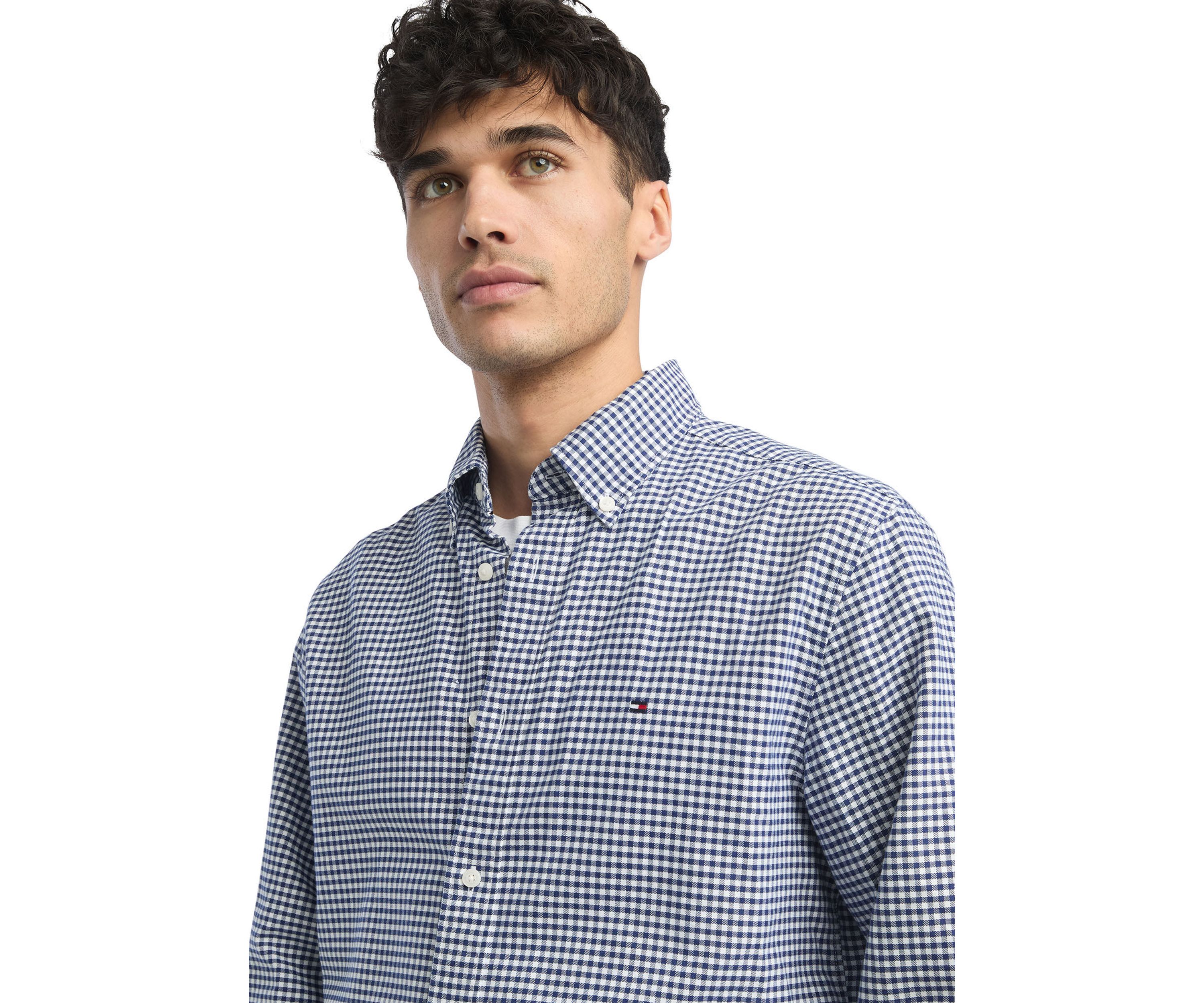 Heritage Oxford Gingham Printed Regular Fit Shirt