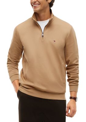Tommy Hilfiger Men's Essential 1/4 Zip Pullover, Medium