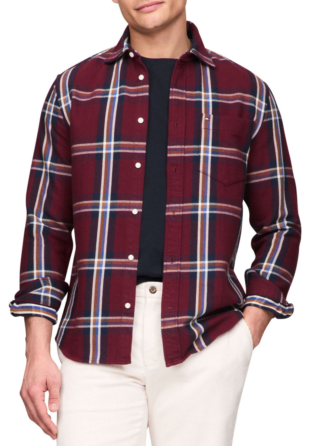 Heavy Brushed Checkered Shirt 