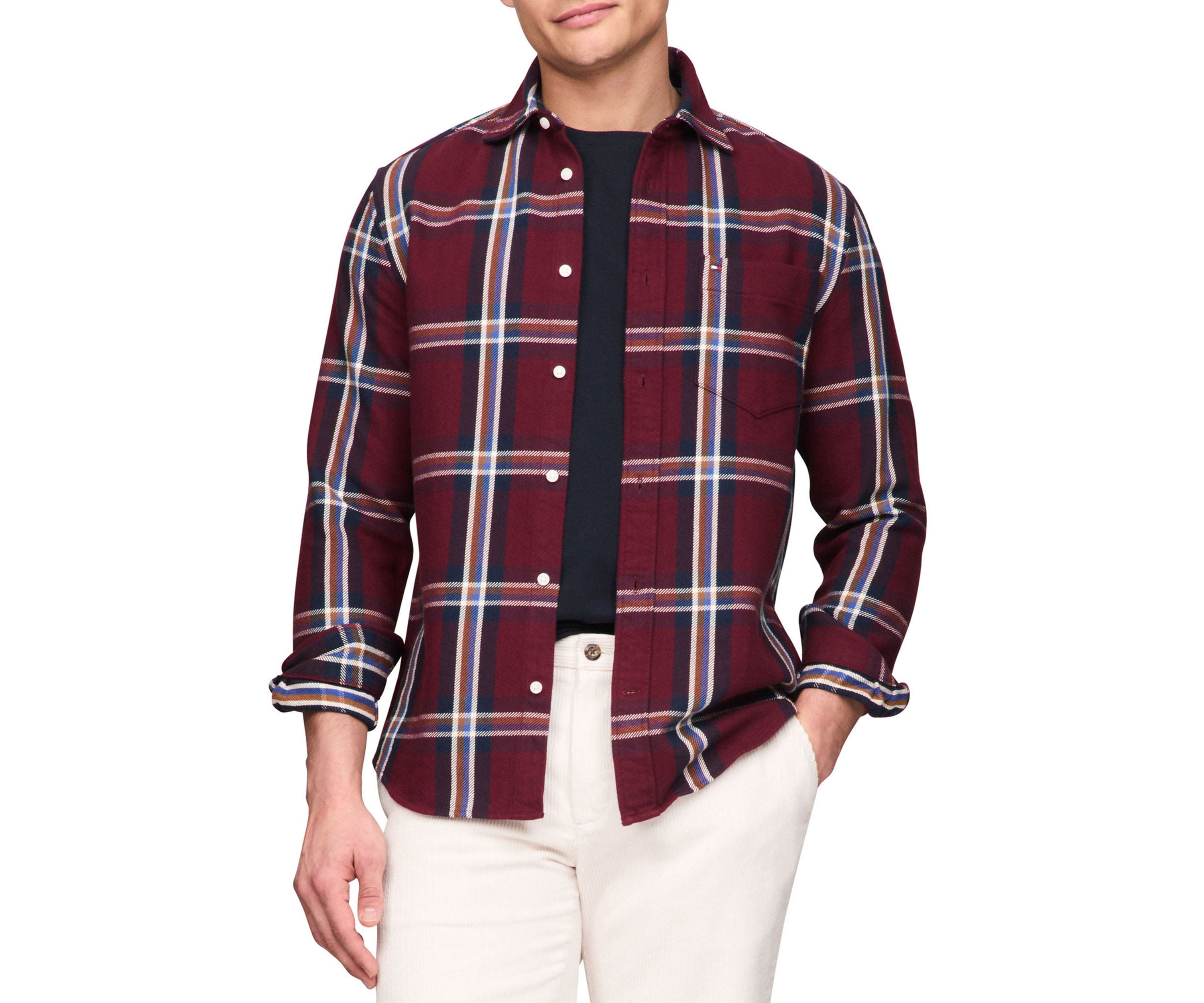Heavy Brushed Checkered Shirt 
