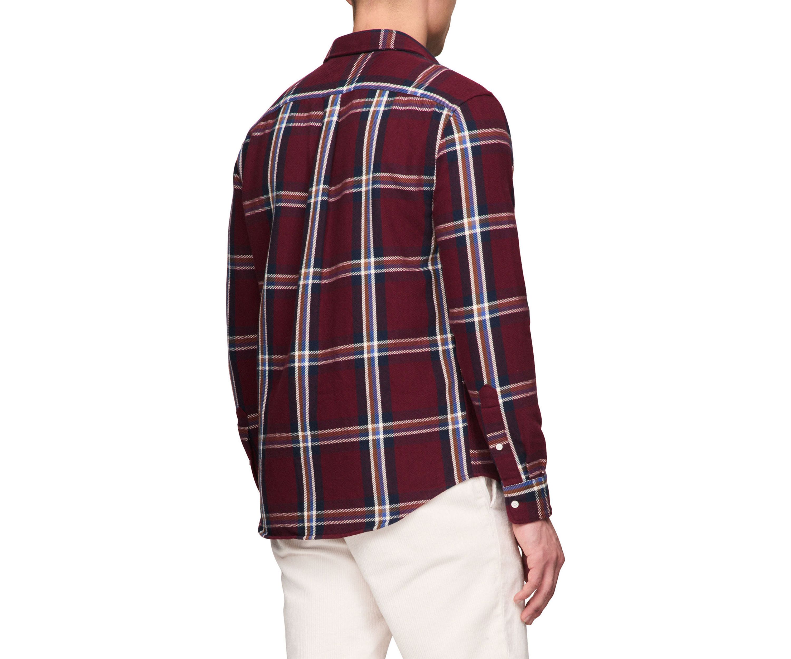 Heavy Brushed Checkered Shirt 