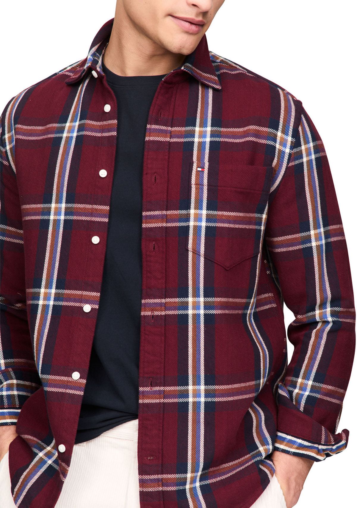 Heavy Brushed Checkered Shirt 