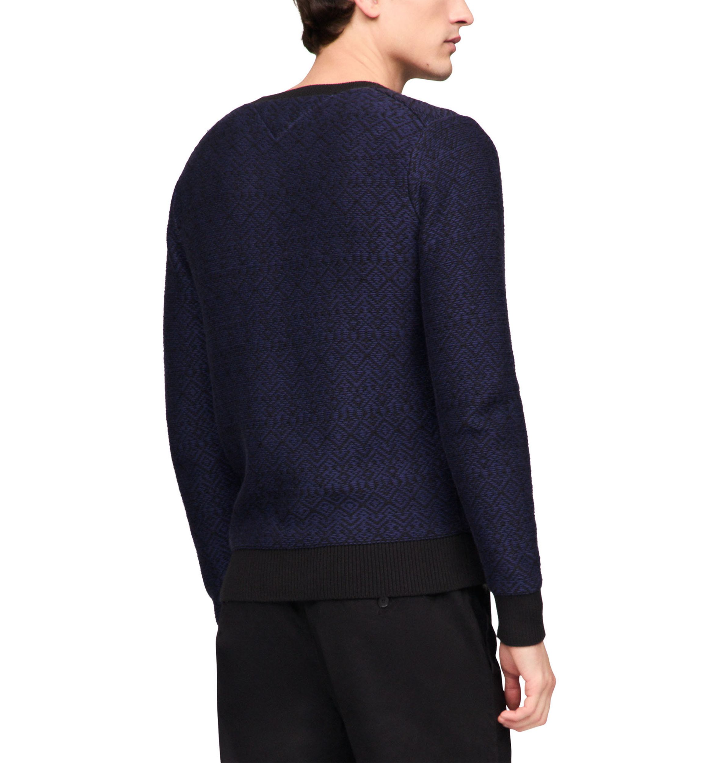 Fair Isle Flag Crew Neck Sweater