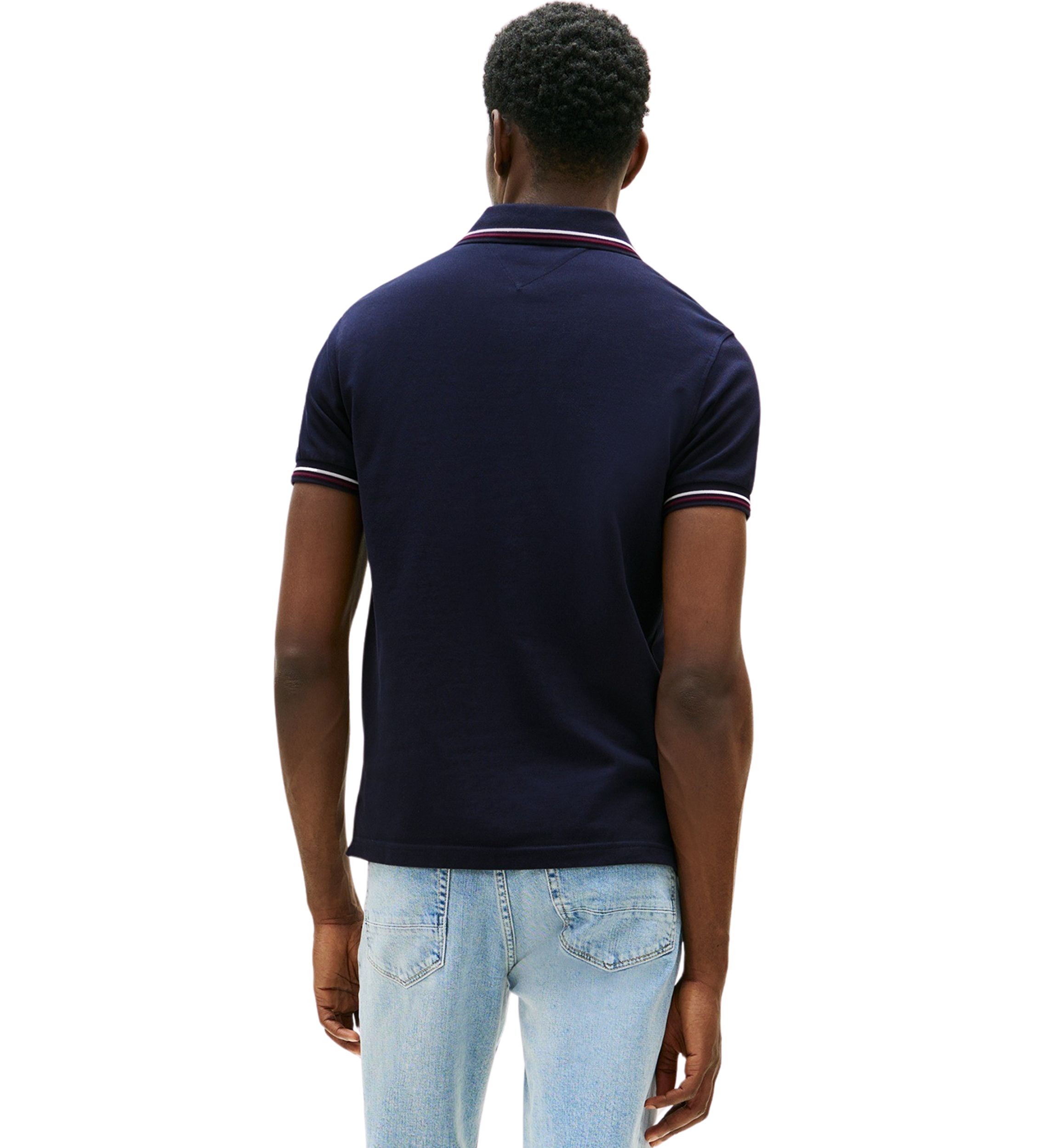 Tipped Slim Fit Polo Shirt