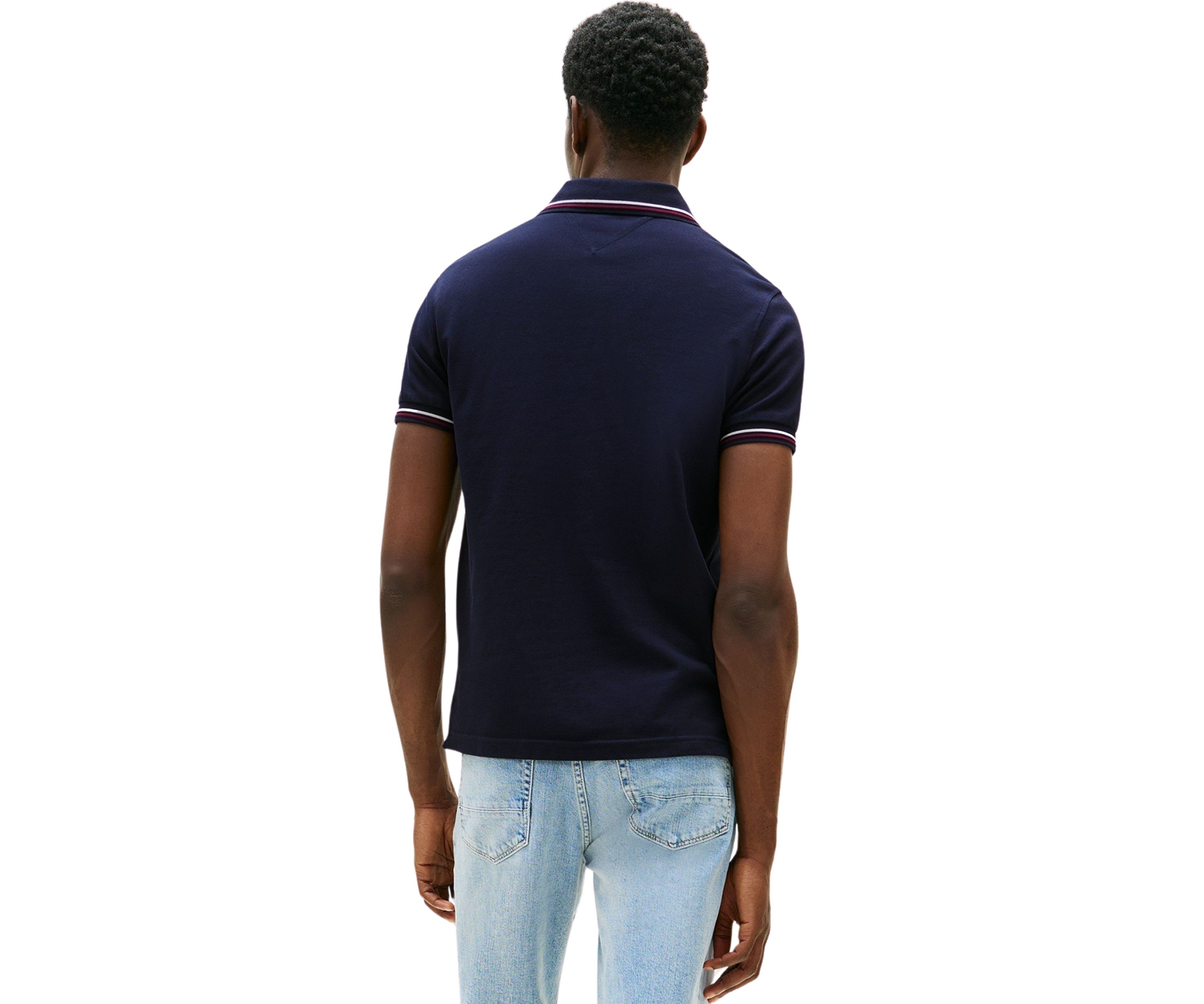 Tipped Slim Fit Polo Shirt