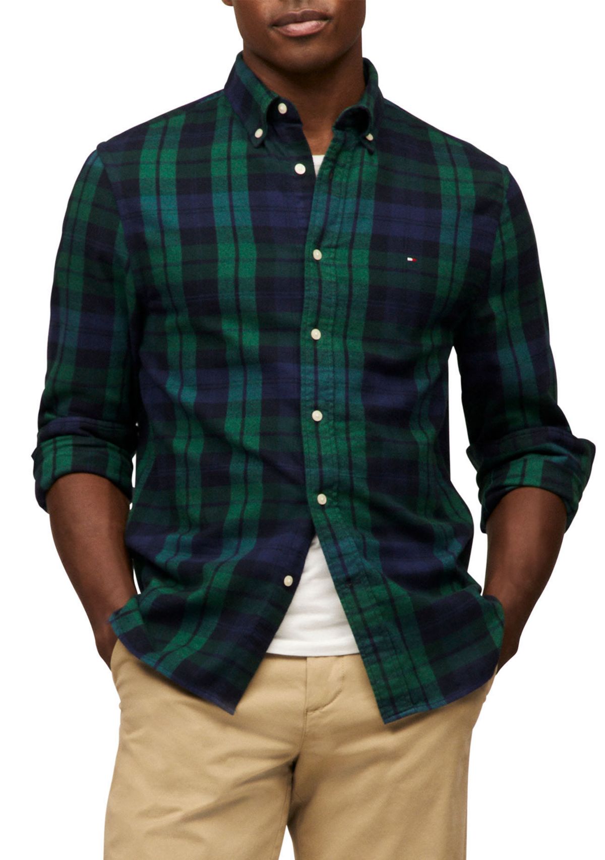 Brushed Plaid Shirt 