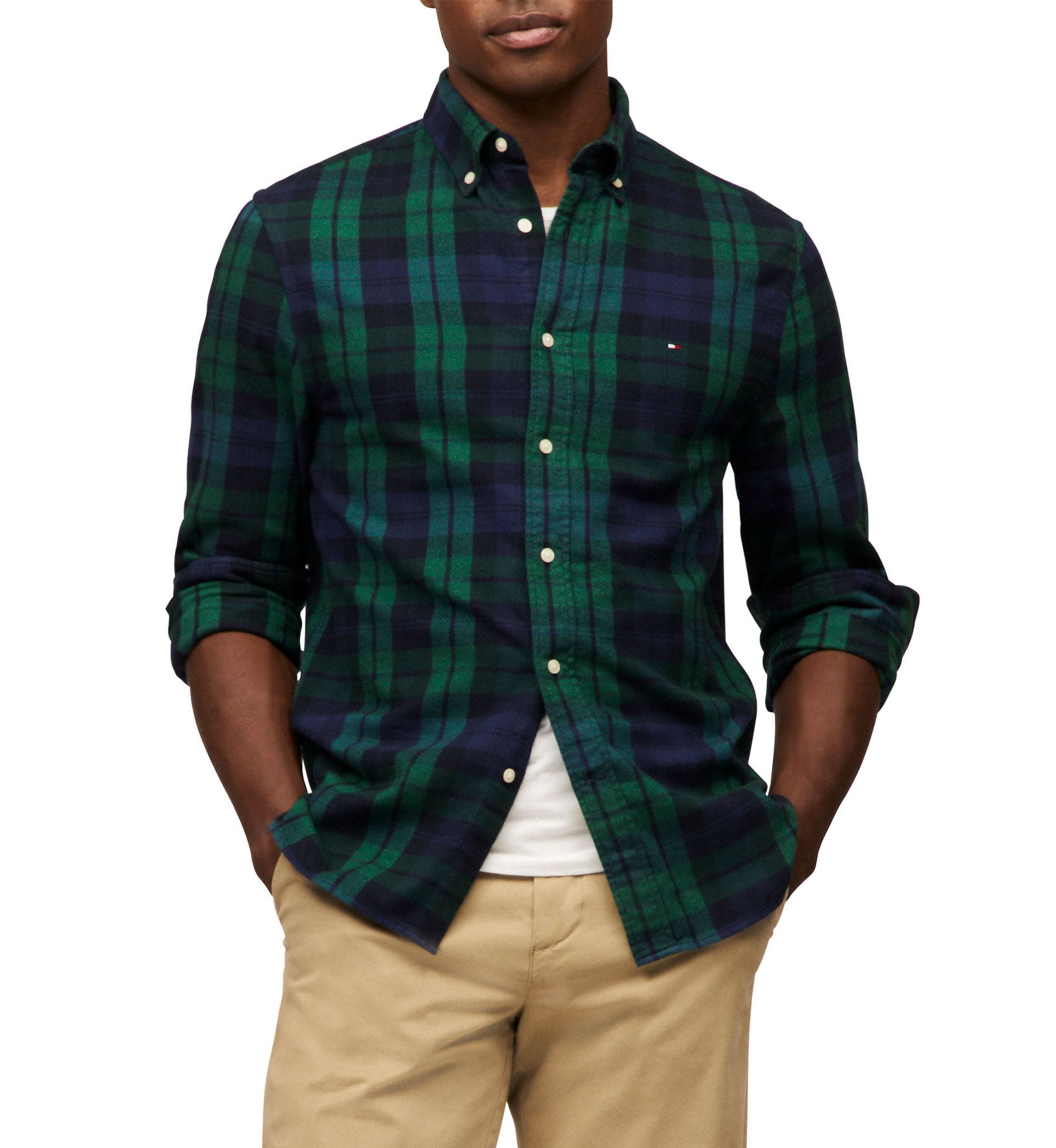 Brushed Plaid Shirt 