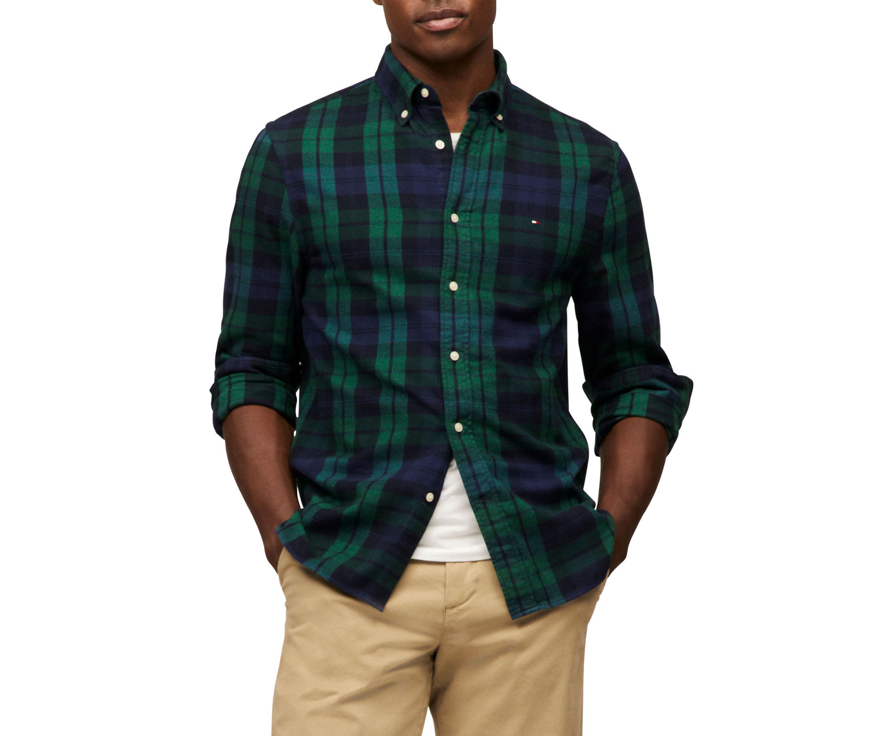 Brushed Plaid Shirt 