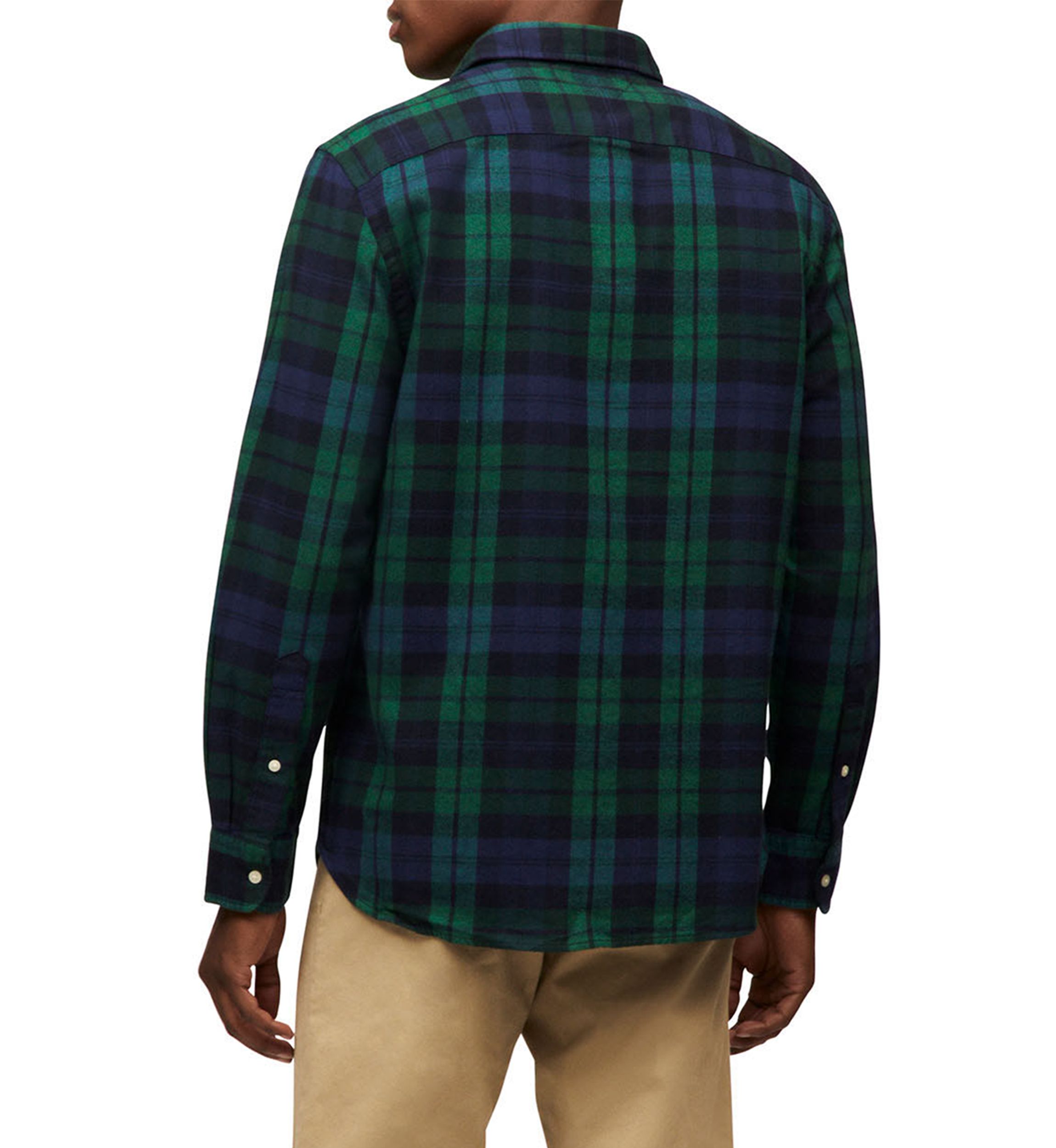 Brushed Plaid Shirt 