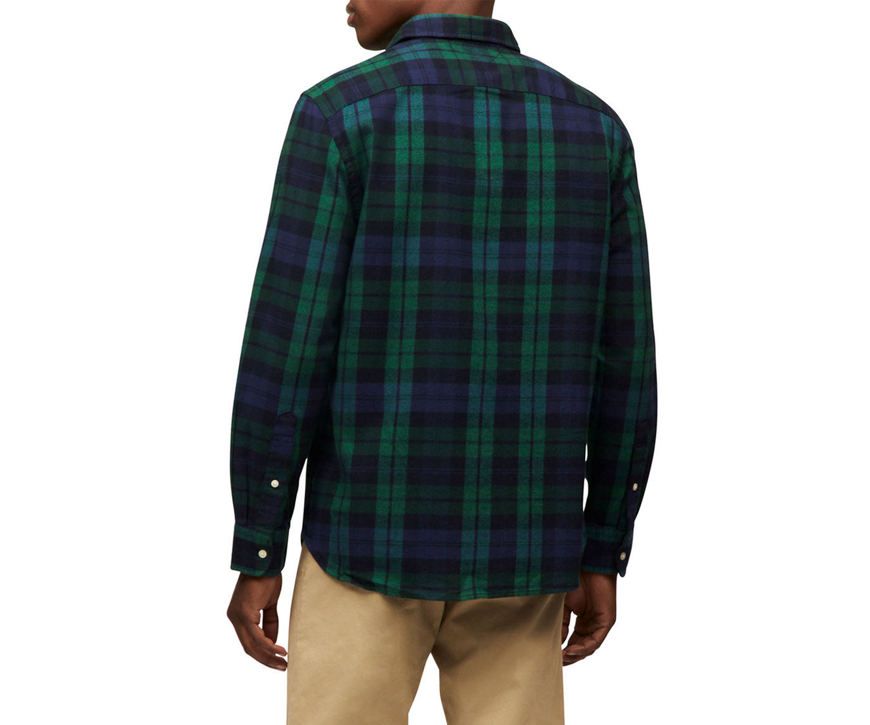 Brushed Plaid Shirt 