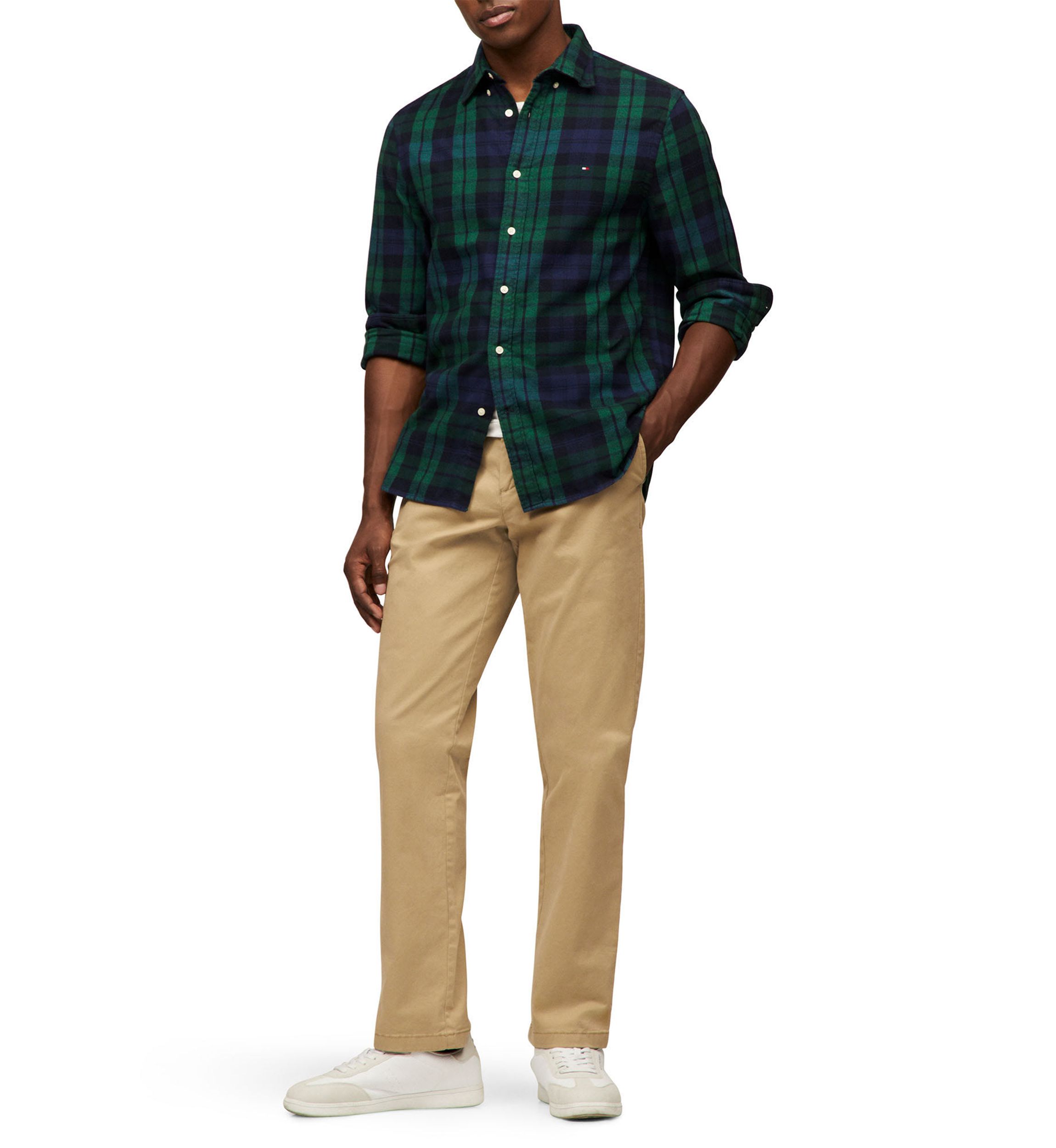 Brushed Plaid Shirt 