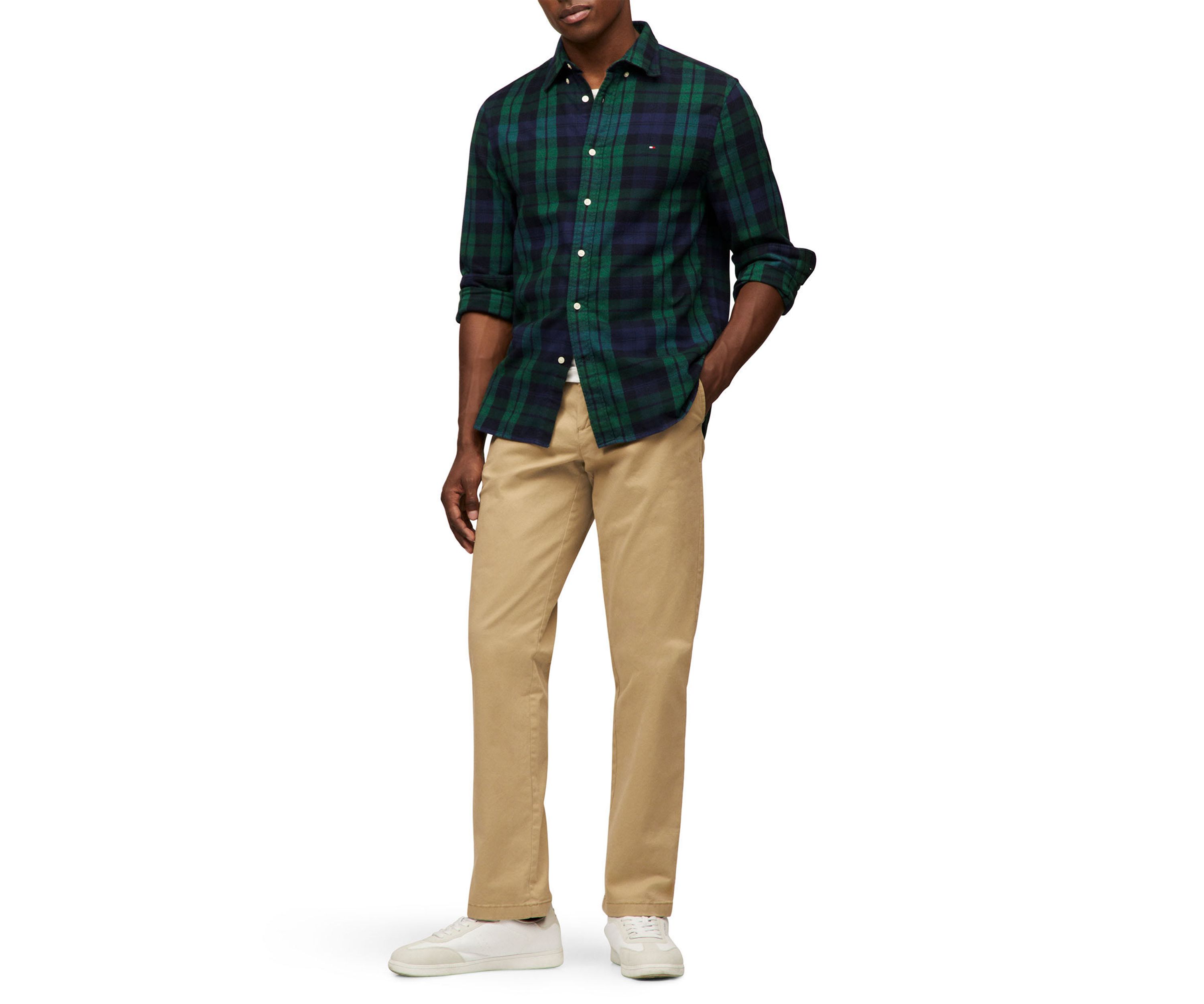 Brushed Plaid Shirt 