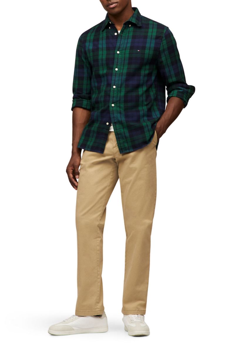 Brushed Plaid Shirt 