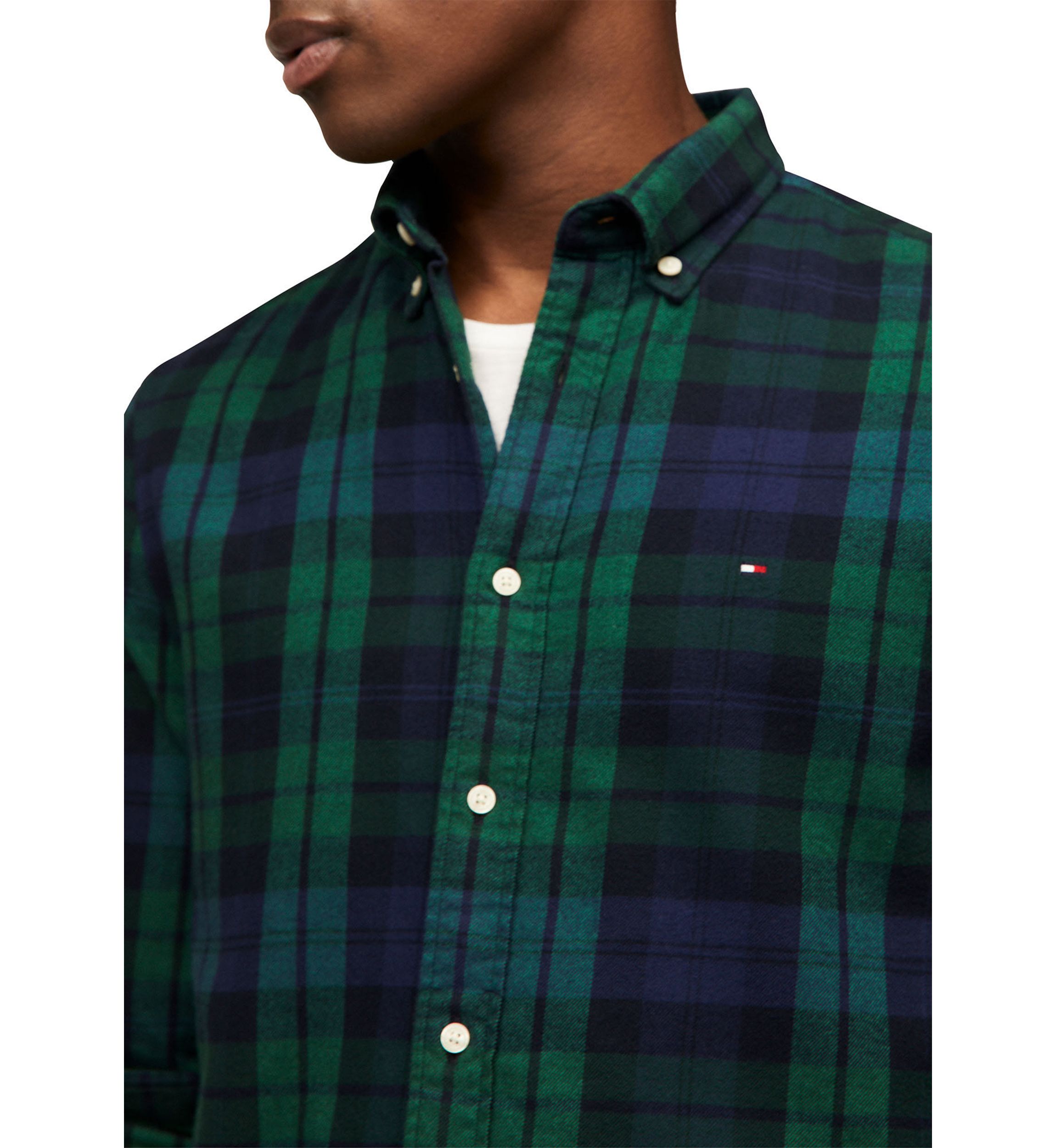 Brushed Plaid Shirt 