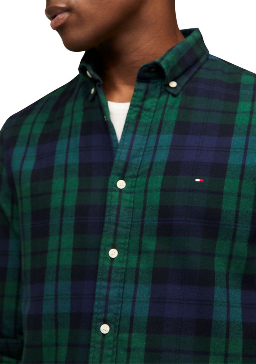 Brushed Plaid Shirt 
