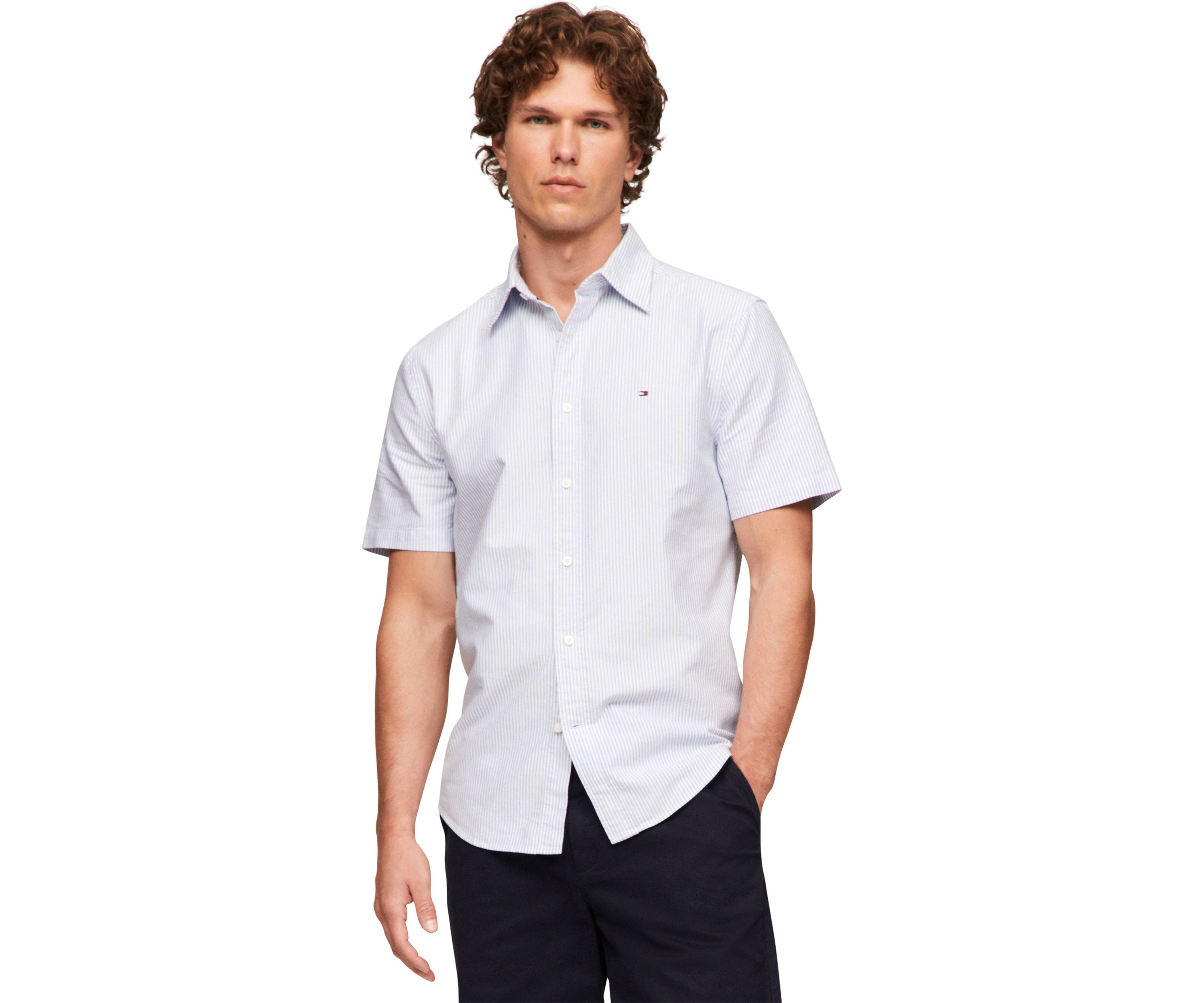 Heritage Oxford Short Sleeve Stripe Shirt