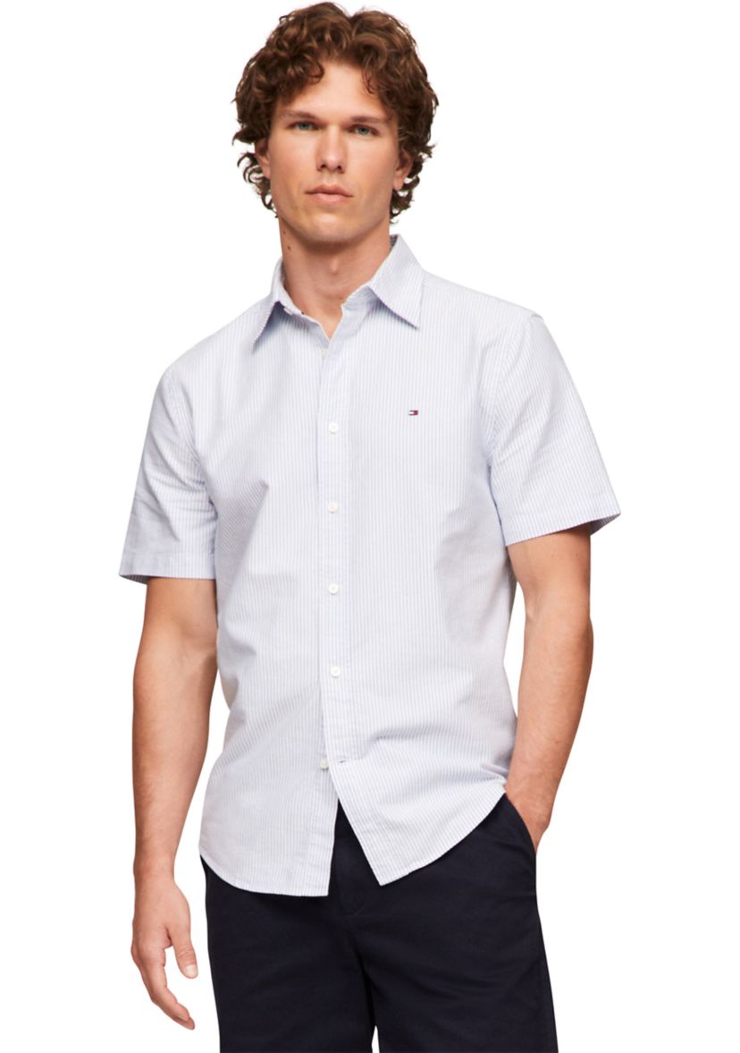 Heritage Oxford Short Sleeve Stripe Shirt