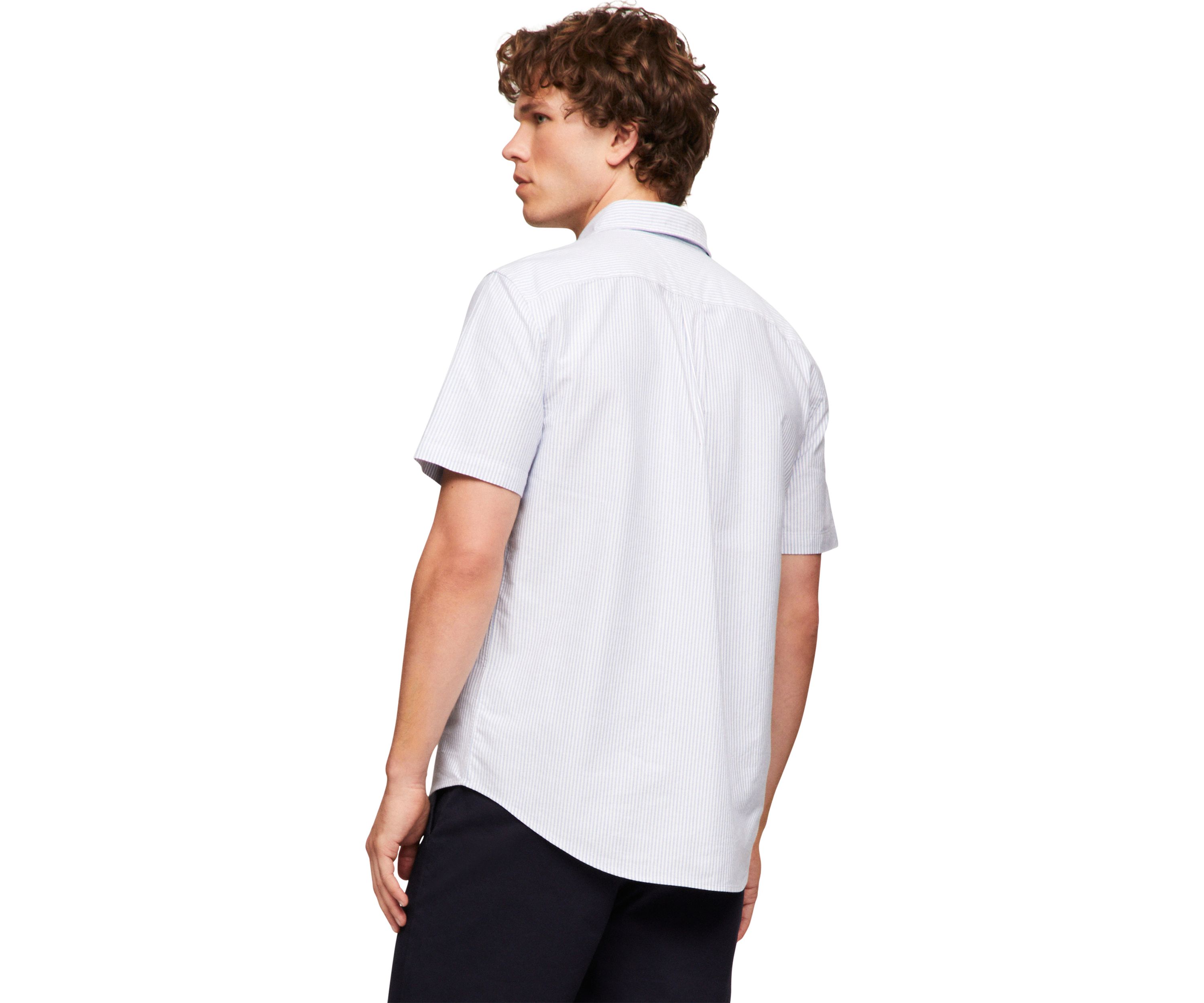Heritage Oxford Short Sleeve Stripe Shirt