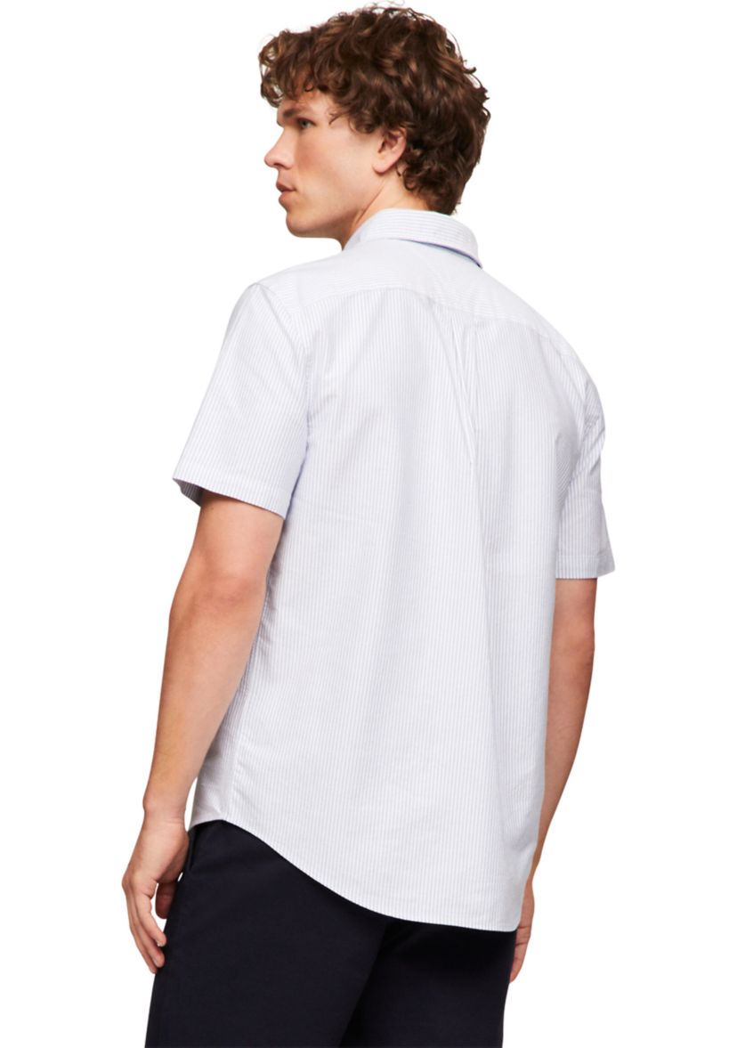 Heritage Oxford Short Sleeve Stripe Shirt