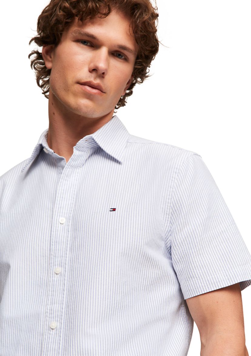 Heritage Oxford Short Sleeve Stripe Shirt