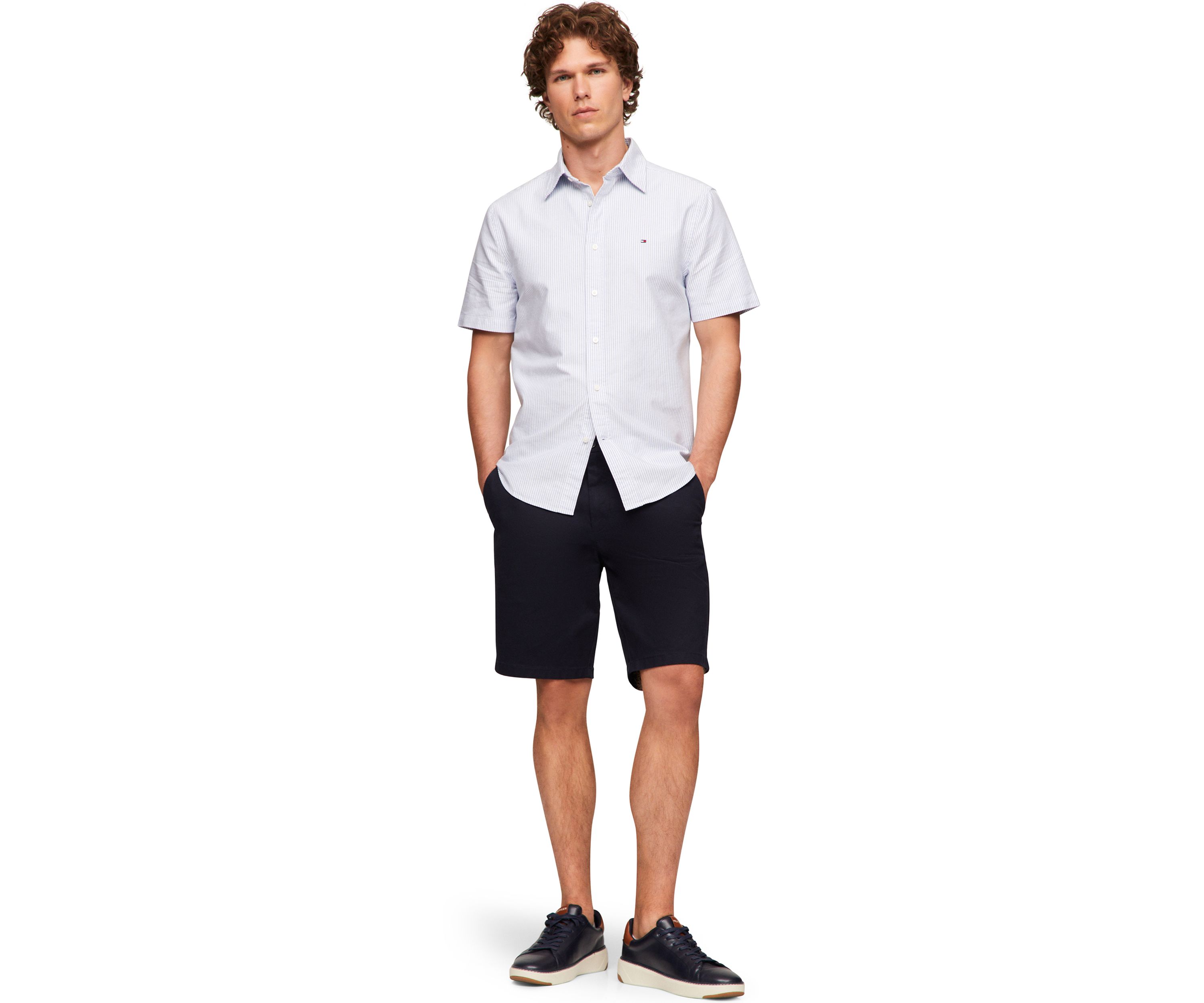 Heritage Oxford Short Sleeve Stripe Shirt