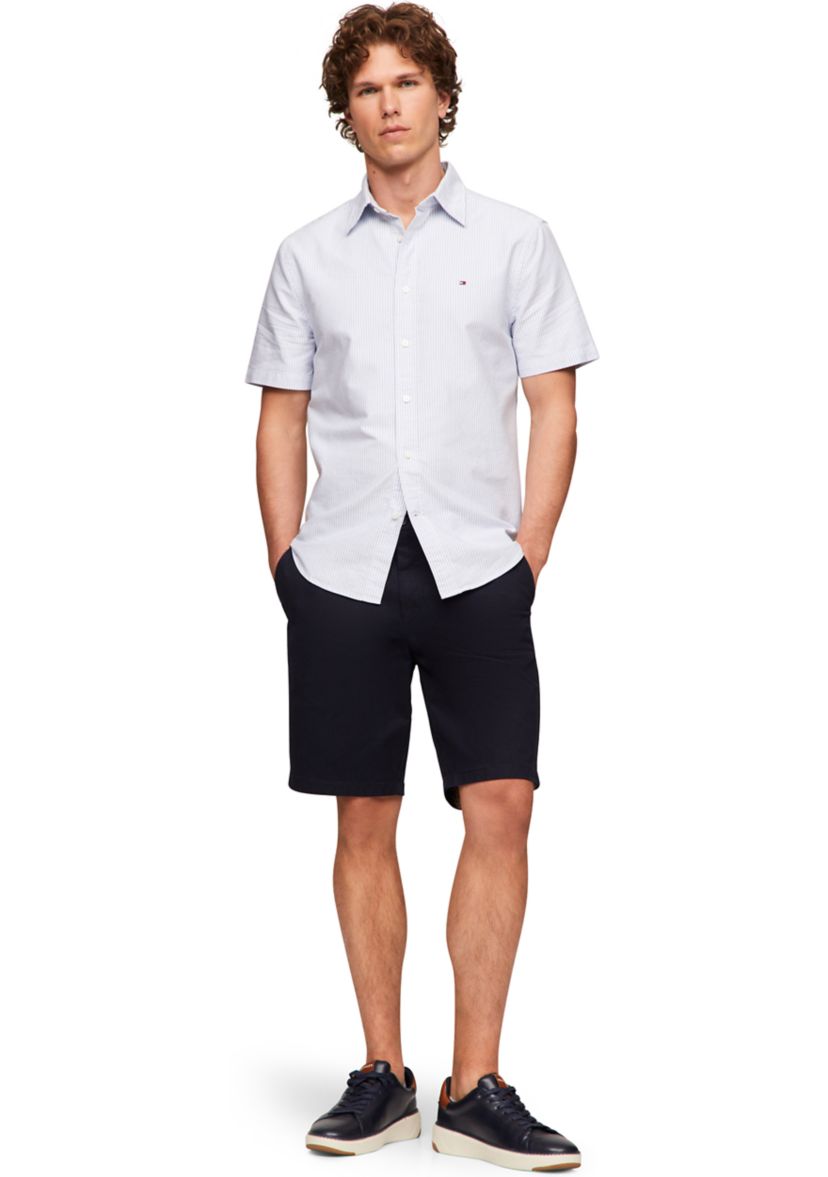 Heritage Oxford Short Sleeve Stripe Shirt