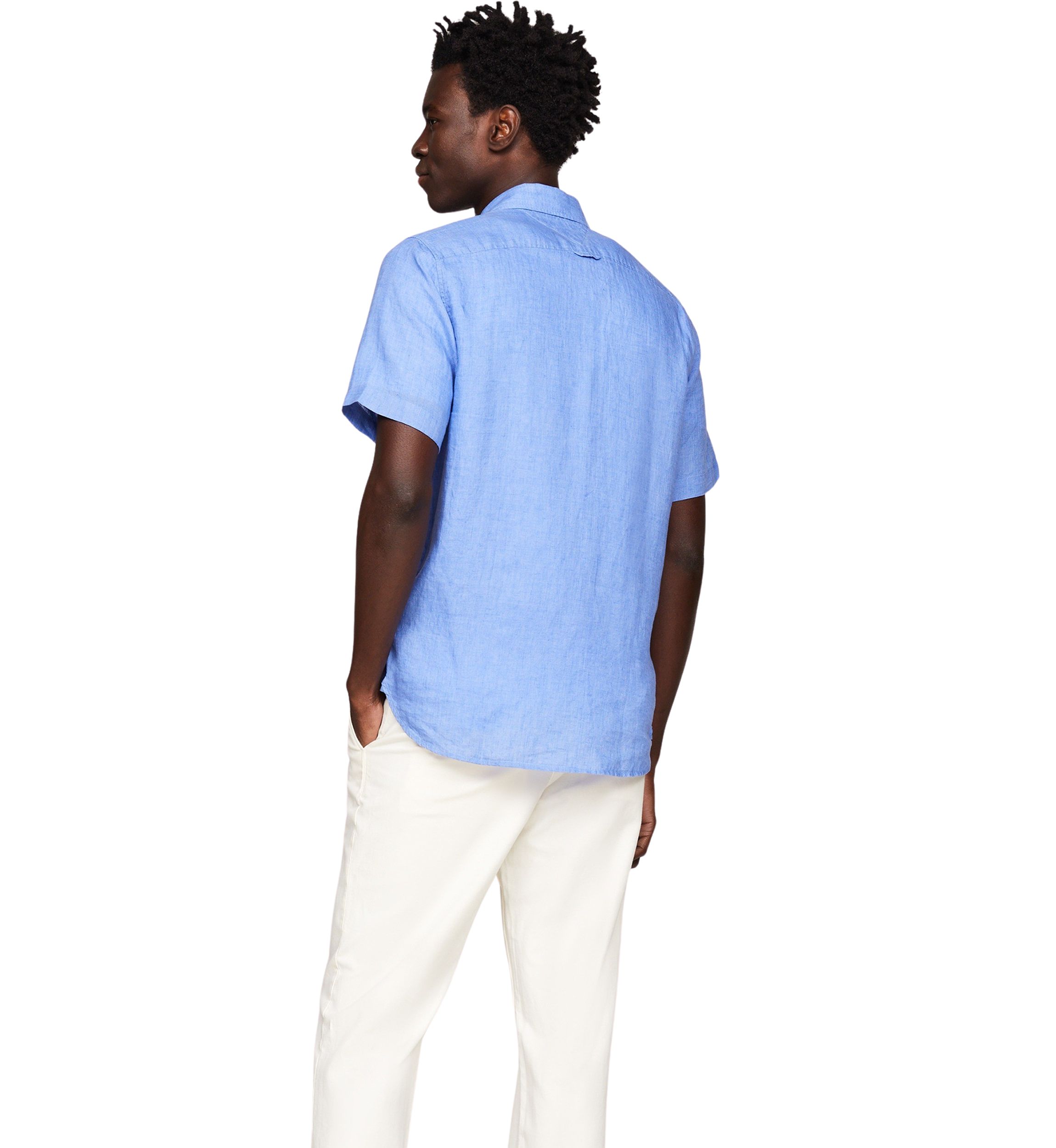 Pigment Dyed Linen Shirt 