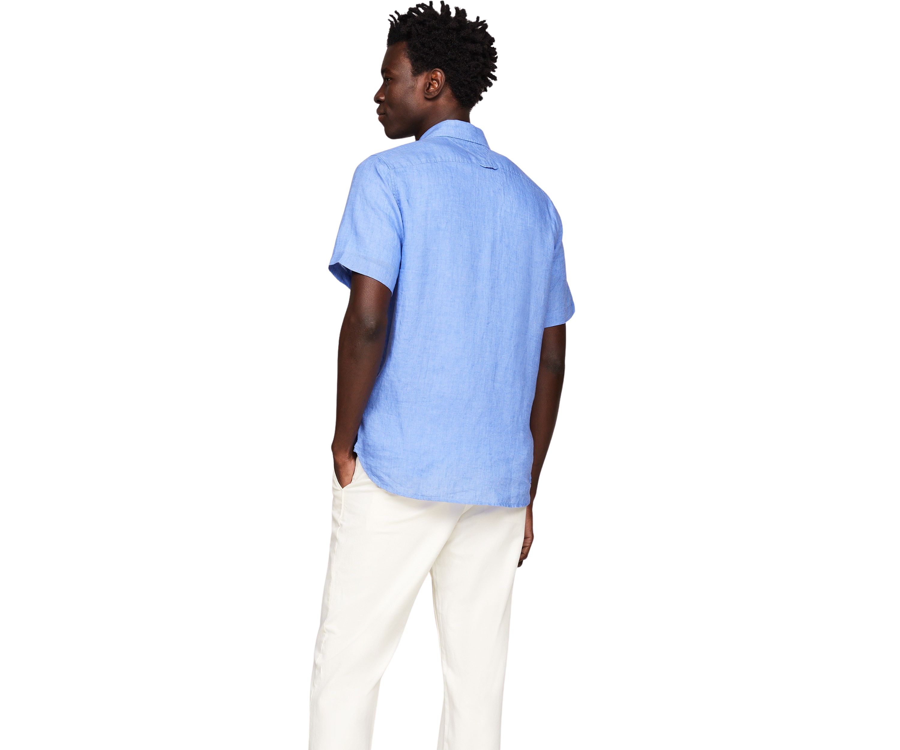 Pigment Dyed Linen Shirt 