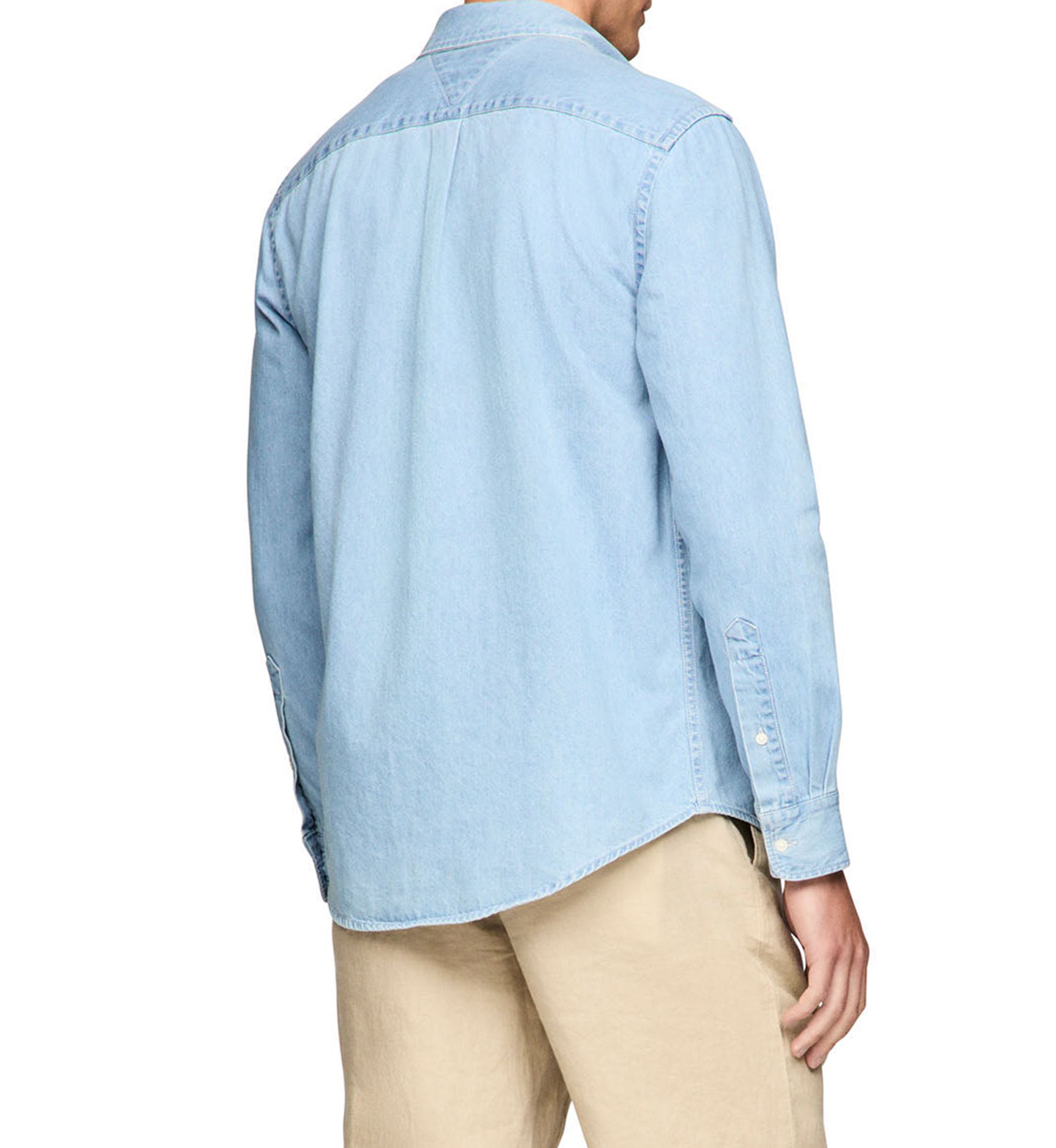 Denim Button Down Shirt