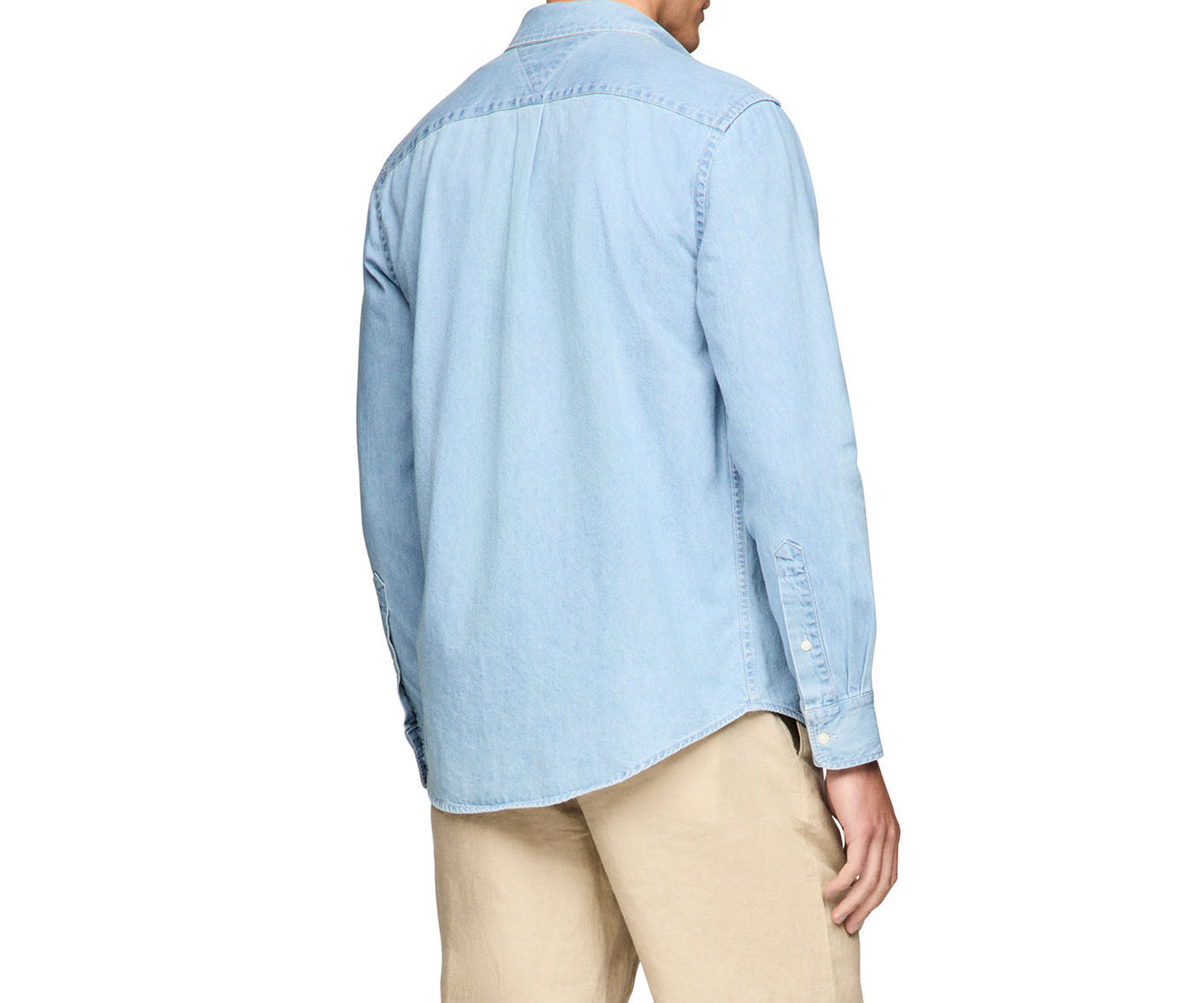 Denim Button Down Shirt