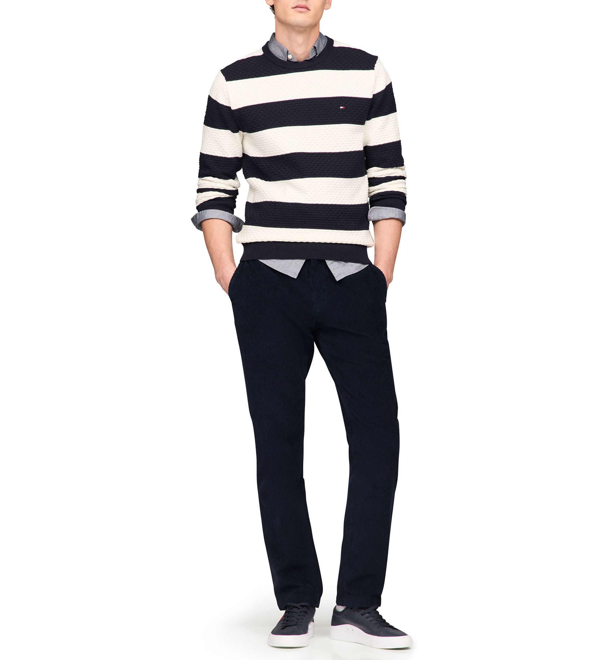 Structure Crew Neck Sweater