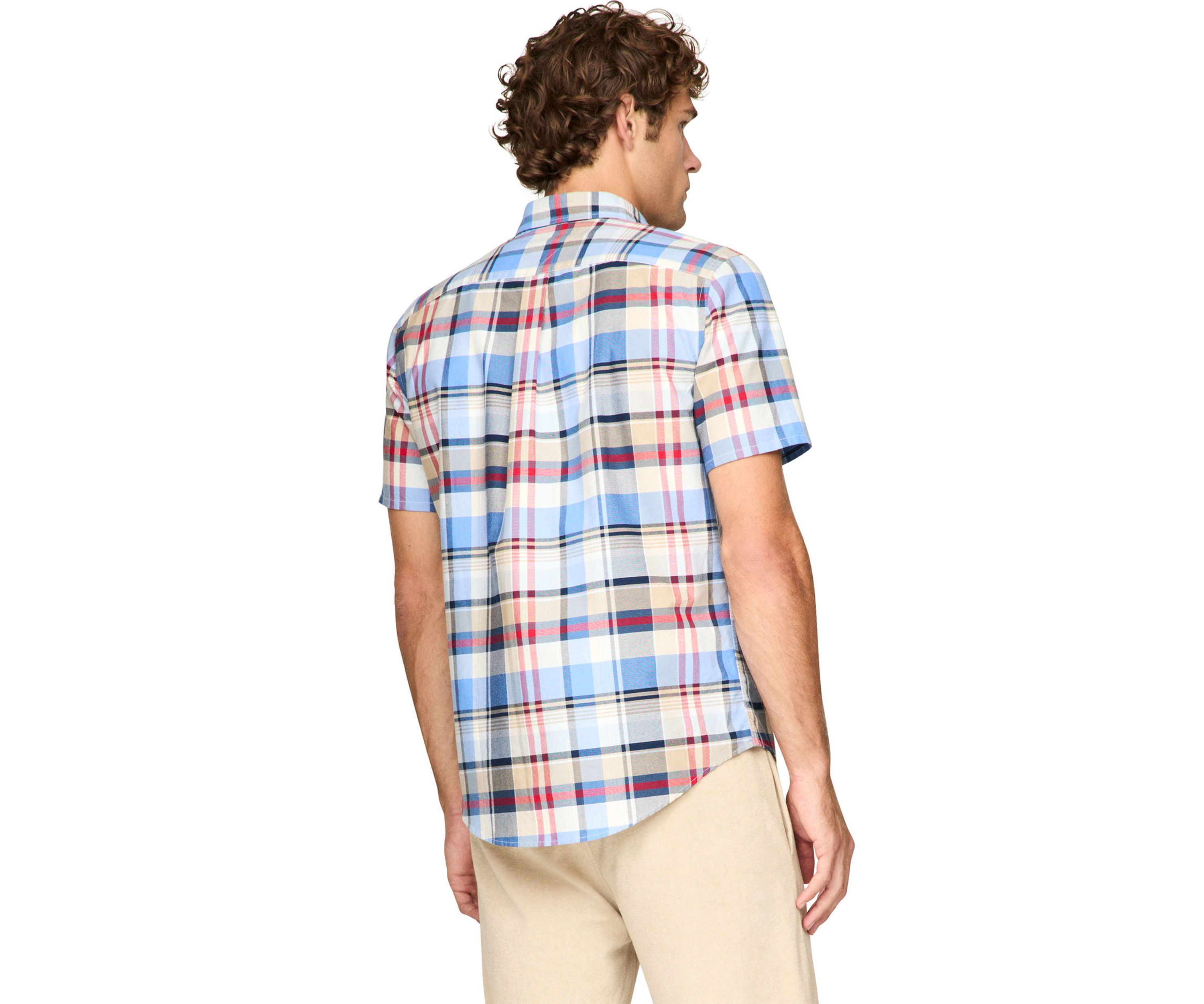Madras Oxford Short Sleeve Shirt