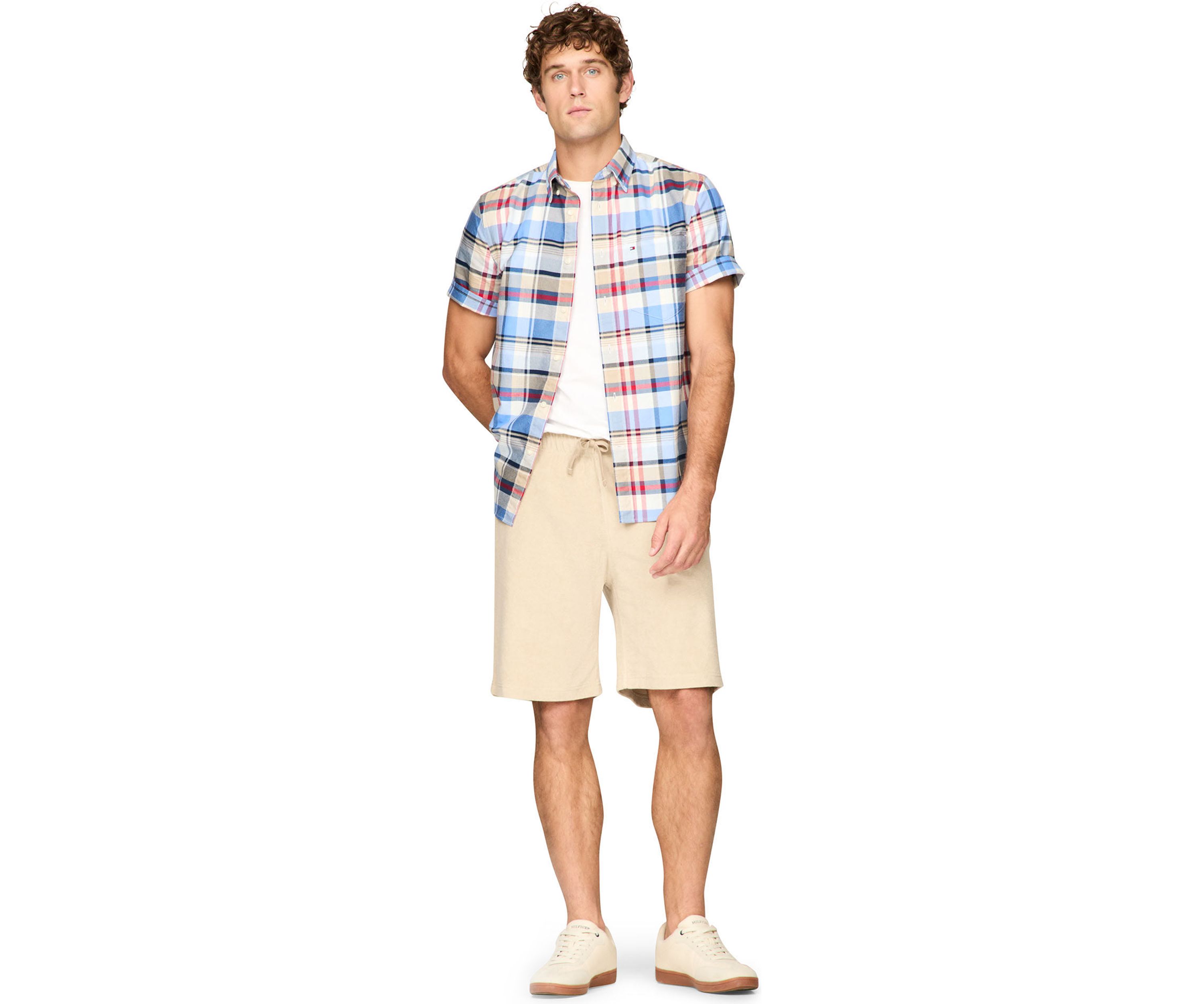 Madras Oxford Short Sleeve Shirt