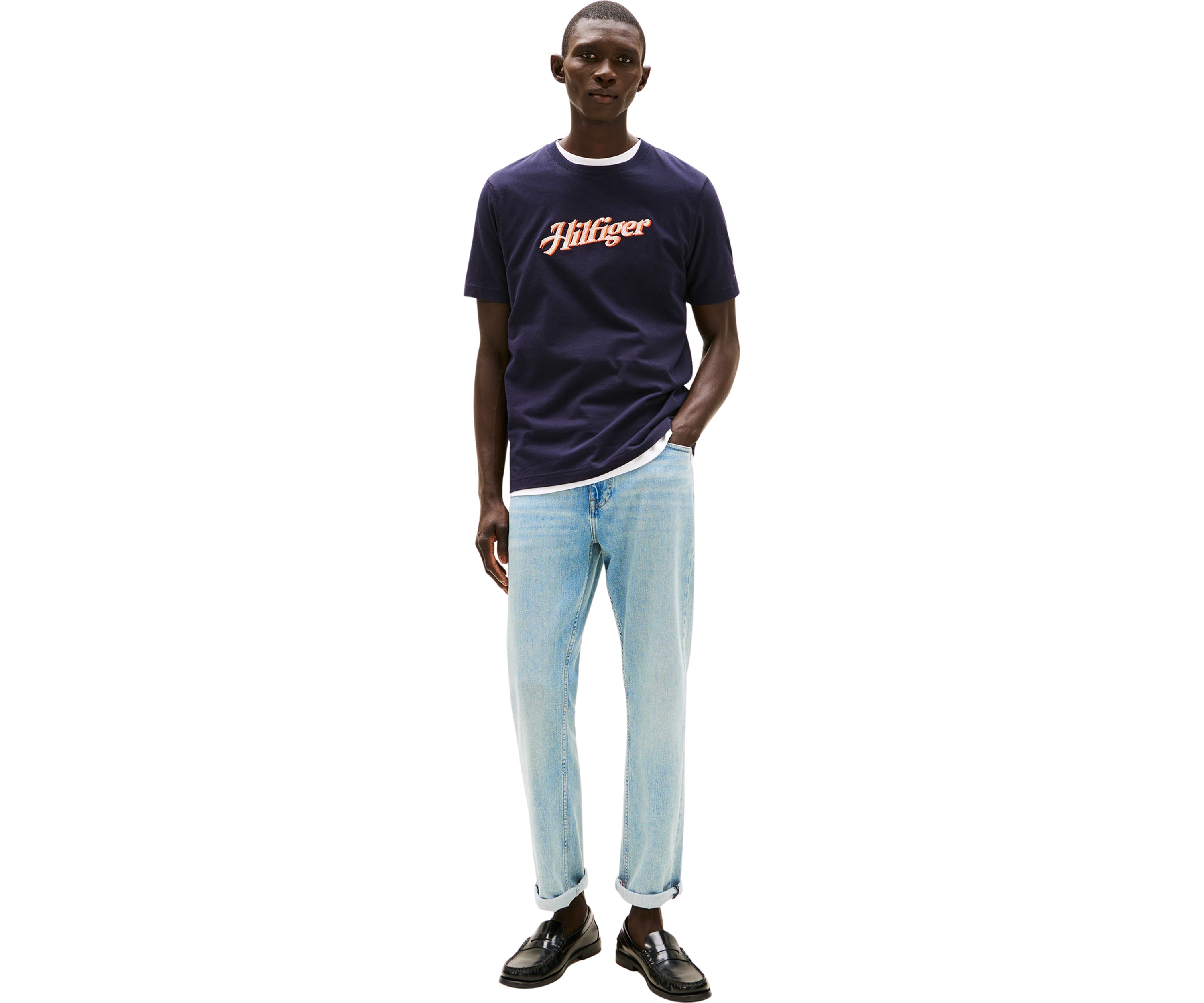 Embroidered Hilfiger Logo T-Shirt