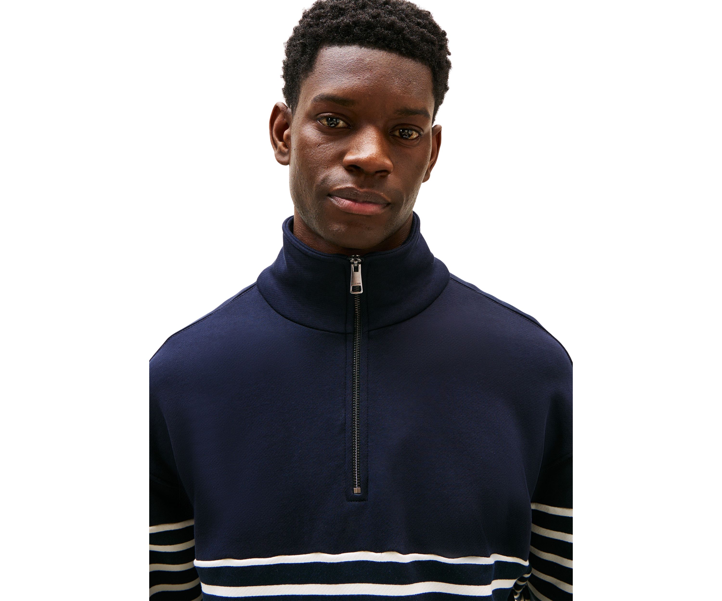 Monotype Logo Quarter-Zip Sweatshirt