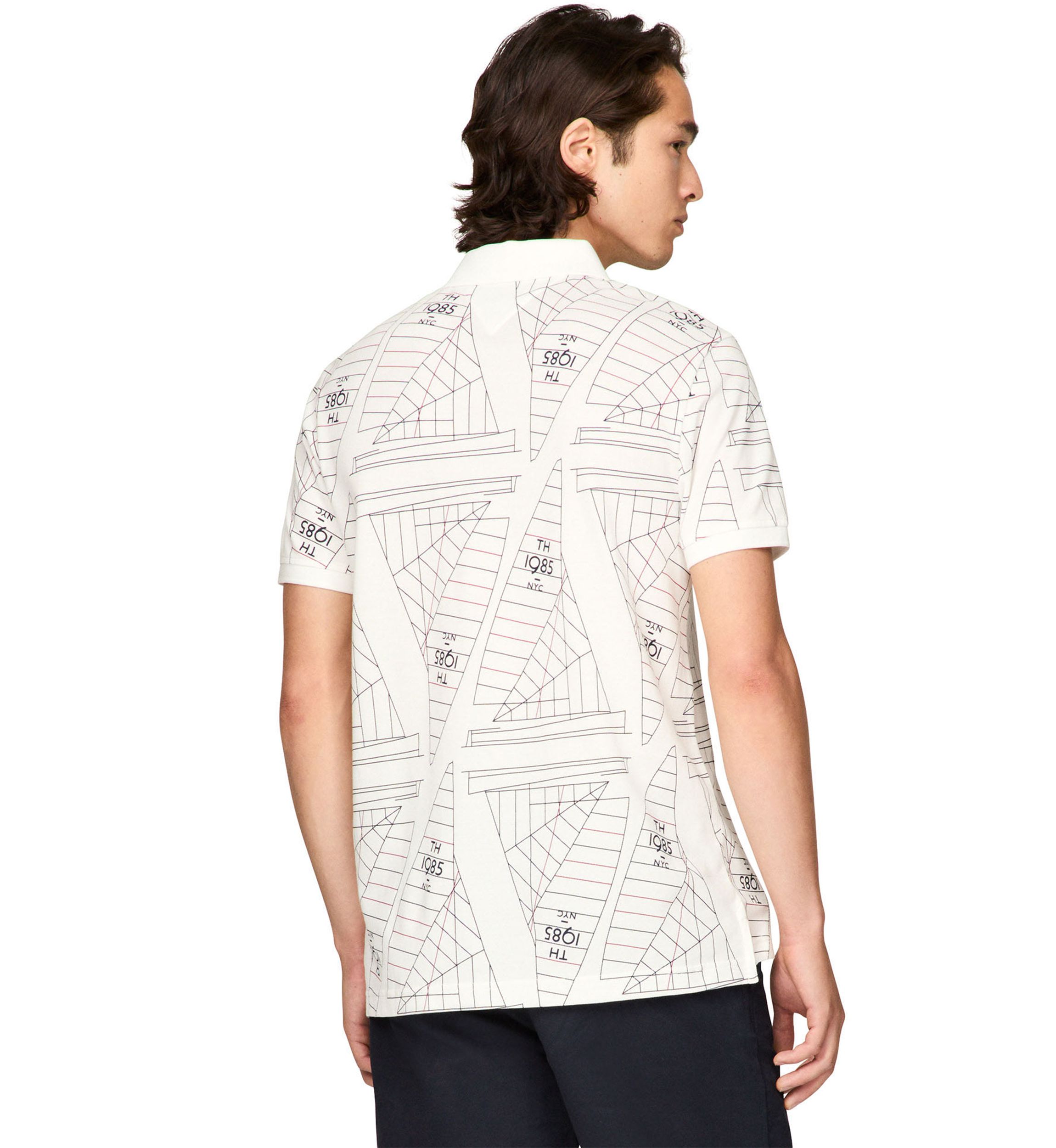 Sailing Printed Polo Shirt
