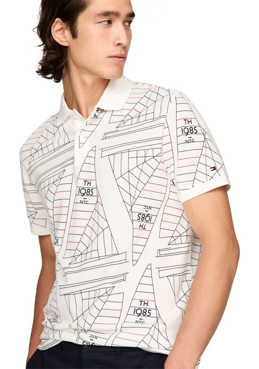 Sailing Printed Polo Shirt