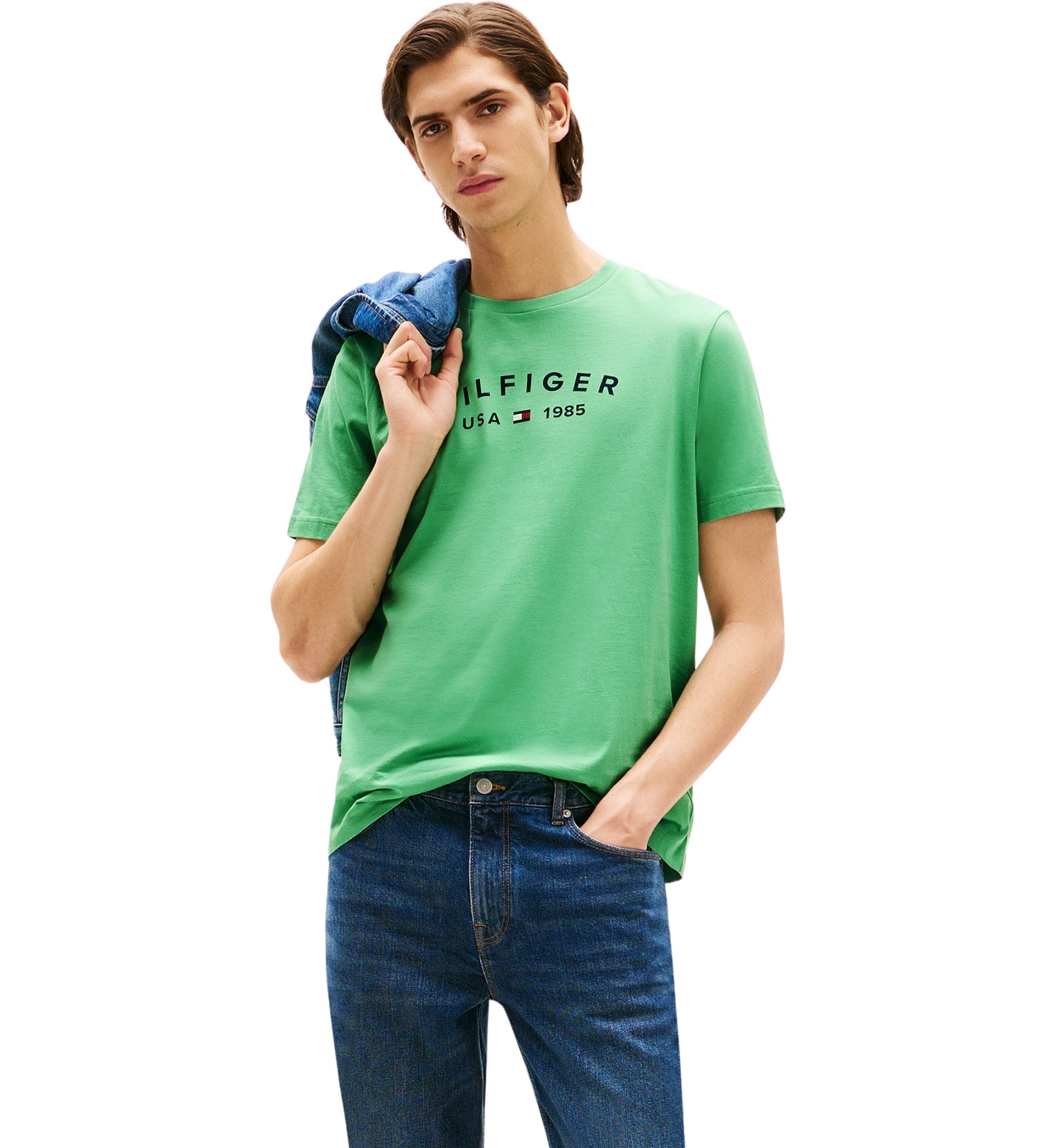 Father’s Day T-Shirt with Printed Chest Logo