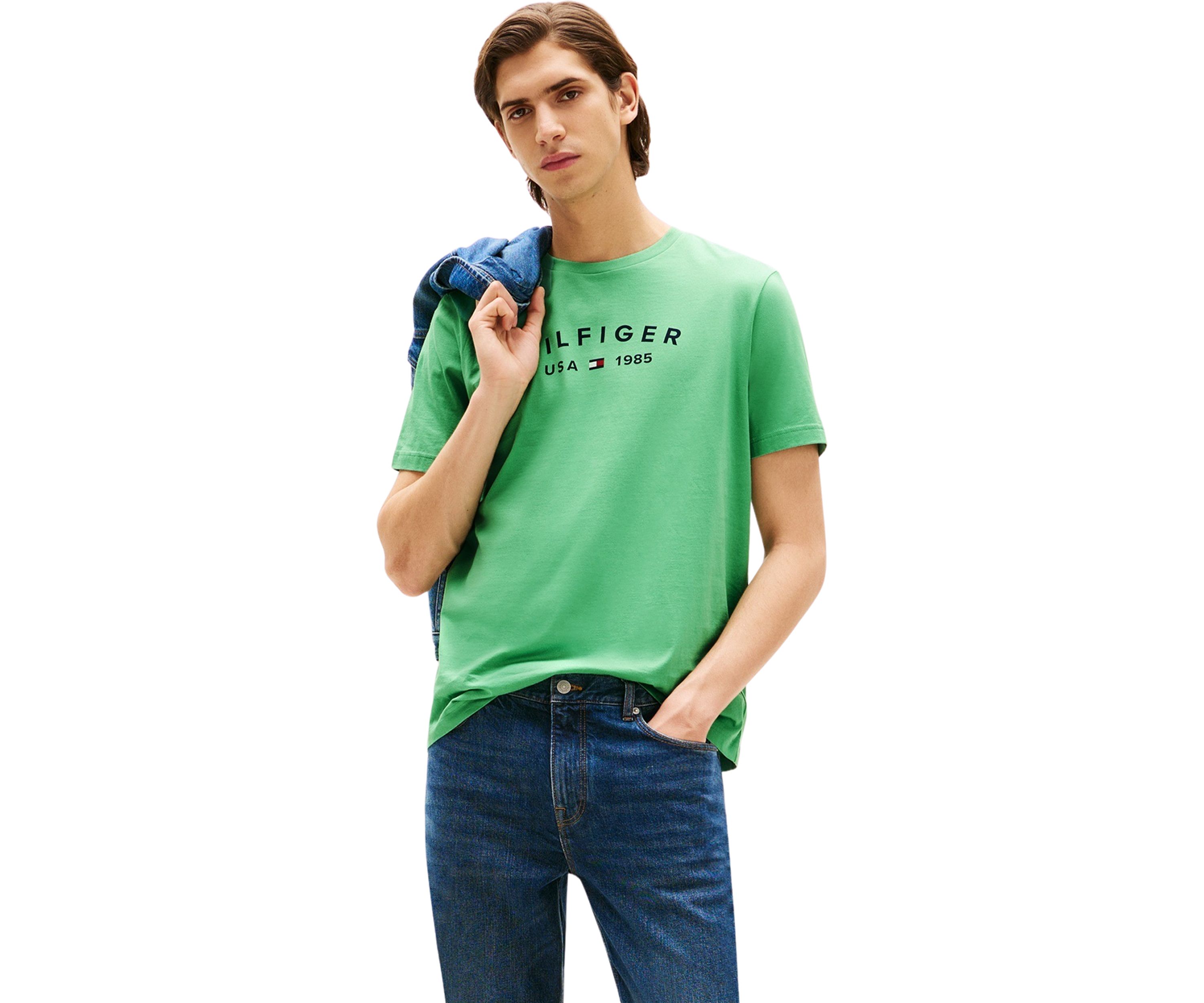 Father’s Day T-Shirt with Printed Chest Logo